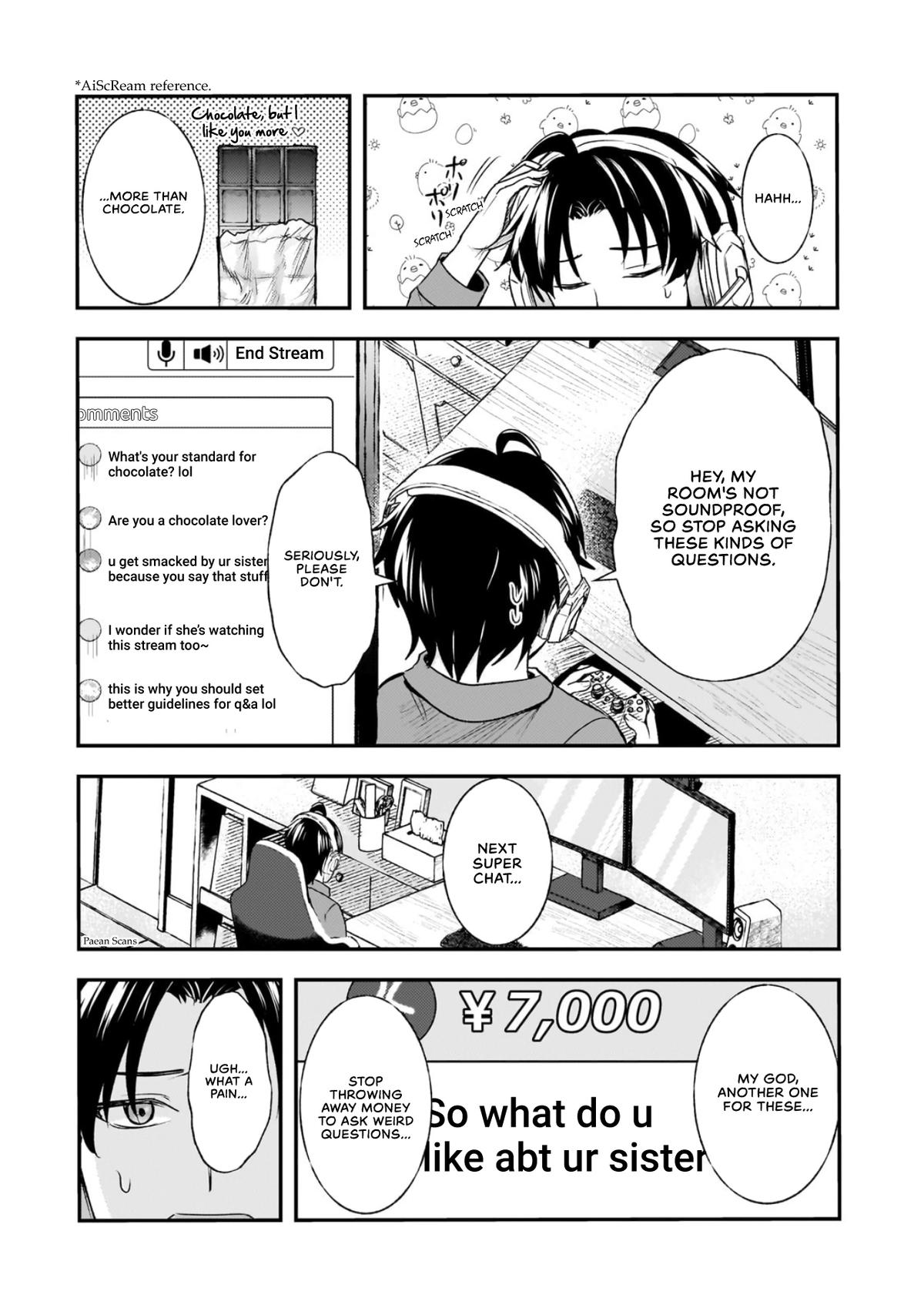 Aorikei Game Haishinsha (20-sai), Haishin no Kiri Wasure ni Yori Ii Hito Bare Suru. Chapter 6.2 - Page 4