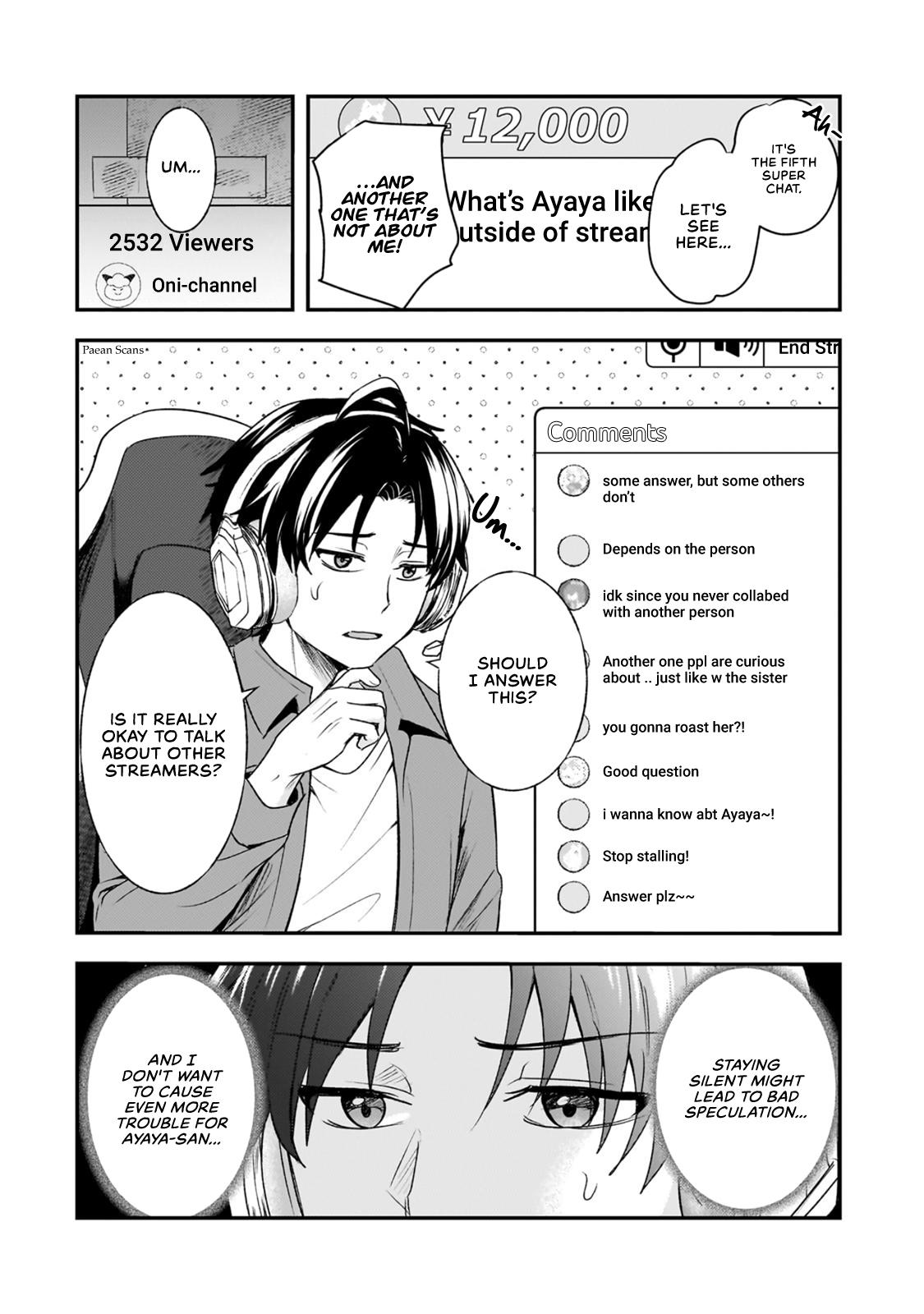 Aorikei Game Haishinsha (20-sai), Haishin no Kiri Wasure ni Yori Ii Hito Bare Suru. Chapter 6.2 - Page 6