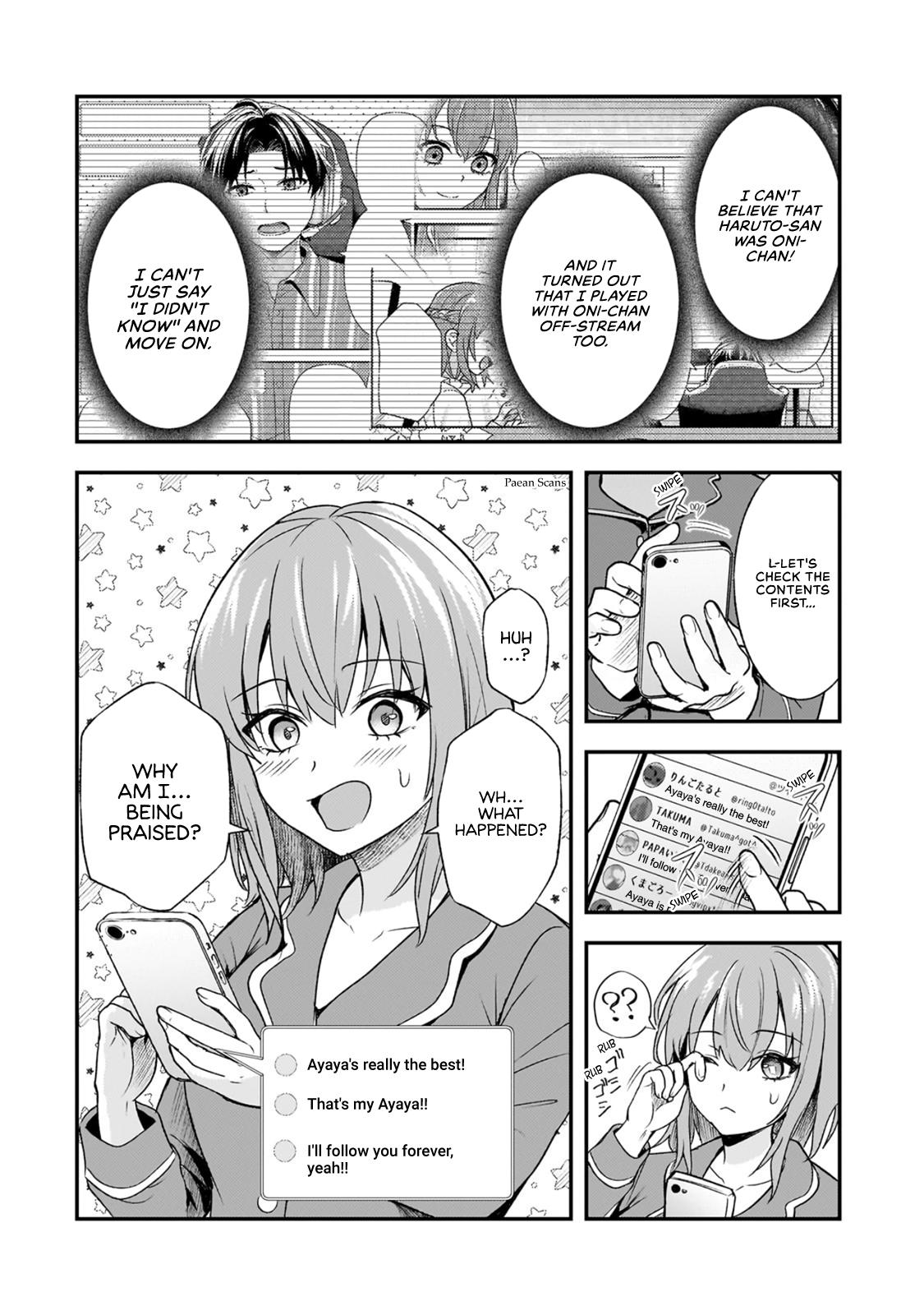 Aorikei Game Haishinsha (20-sai), Haishin no Kiri Wasure ni Yori Ii Hito Bare Suru. Chapter 6.2 - Page 10