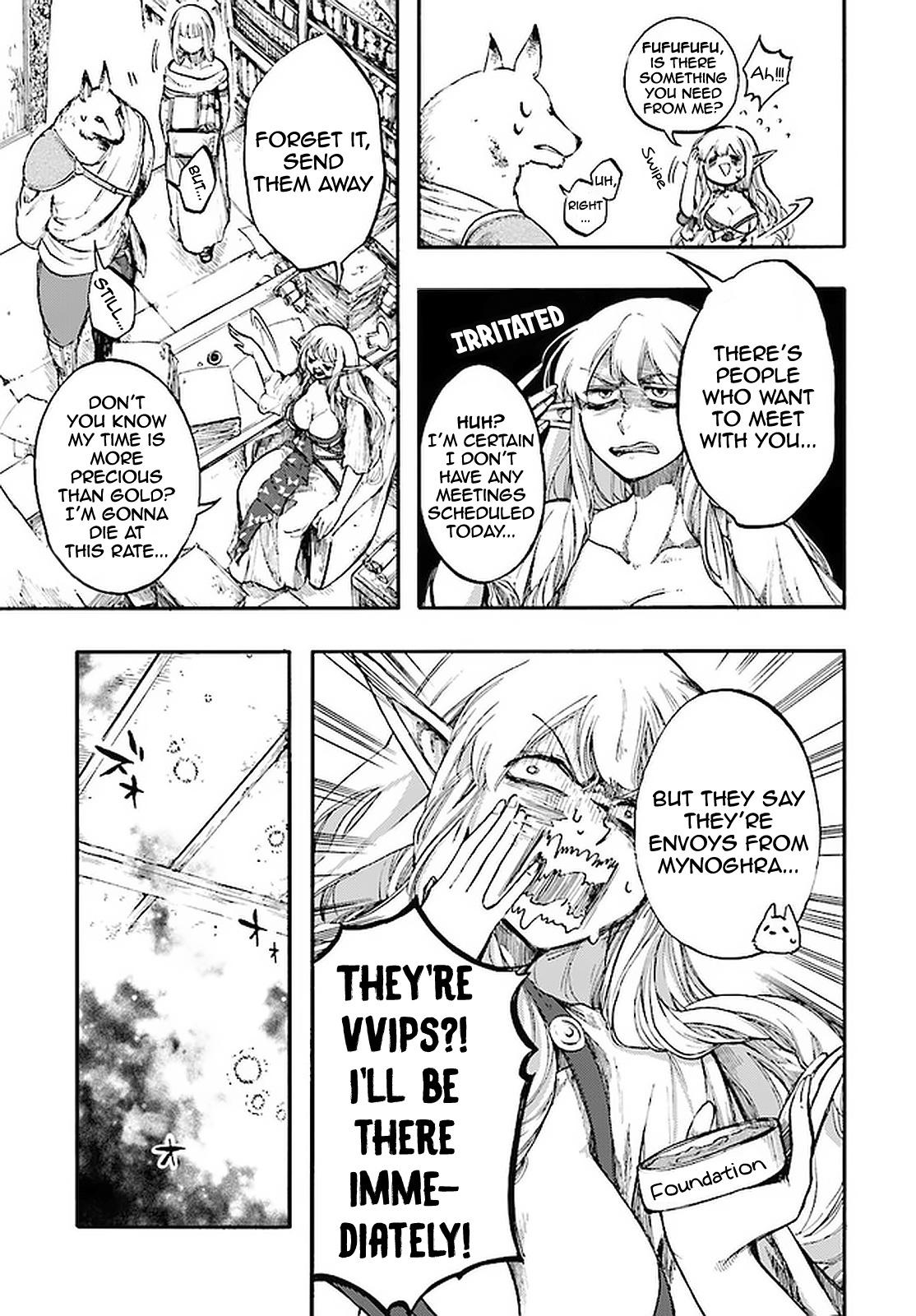 Apocalypse Bringer Mynoghra: World Conquest Starts with the Civilization of Ruin Chapter 12.1 - Page 8