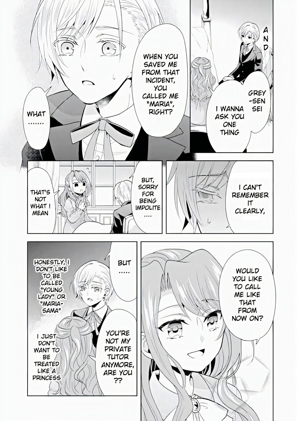Auto-mode Expired in the 6th Round of the Otome Game Chapter 2 - Page 21