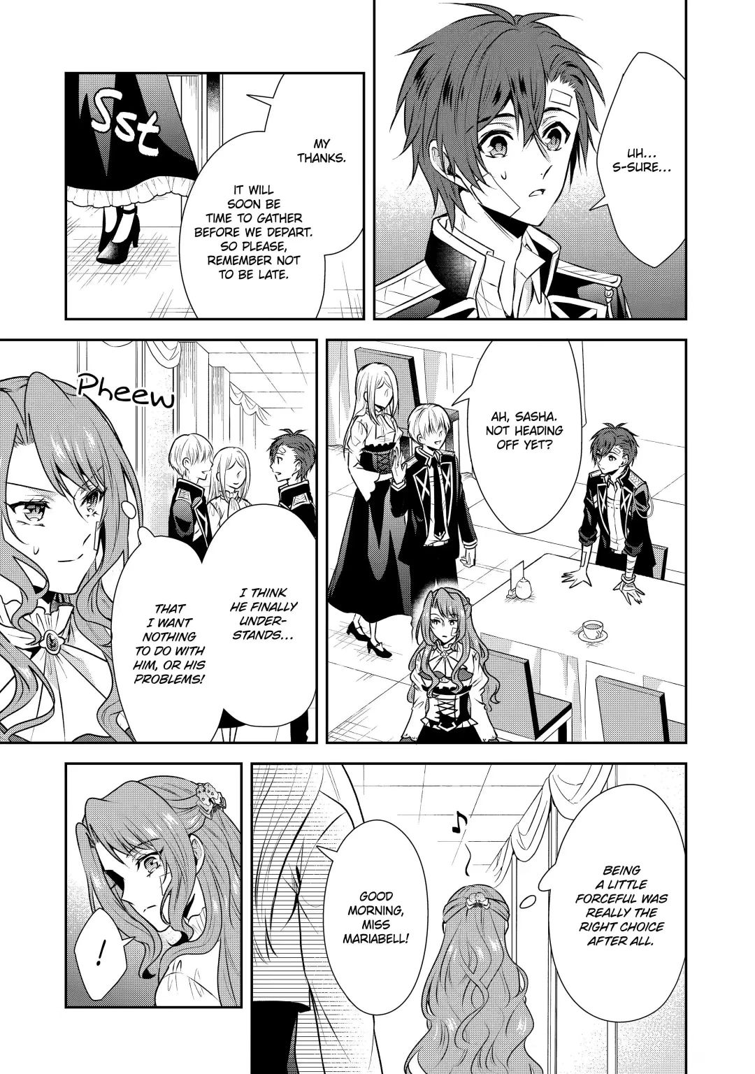 Auto-mode Expired in the 6th Round of the Otome Game Chapter 11.1 - Page 9