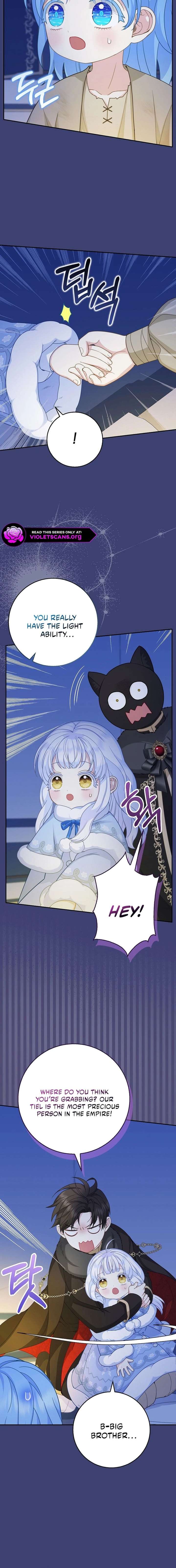 Baby Snow Leopard of the Black Leopard Family Chapter 56 - Page 8