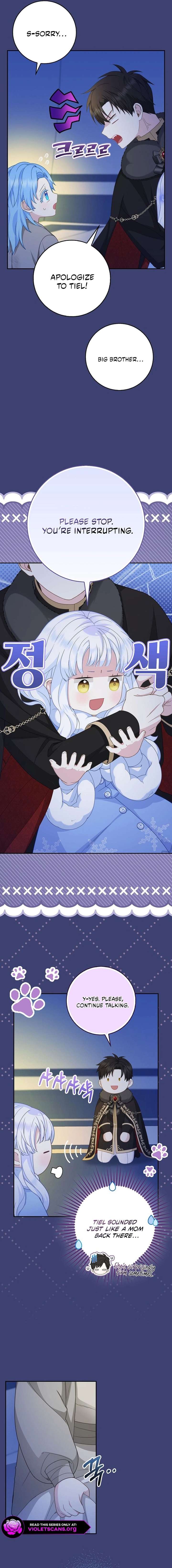 Baby Snow Leopard of the Black Leopard Family Chapter 56 - Page 9