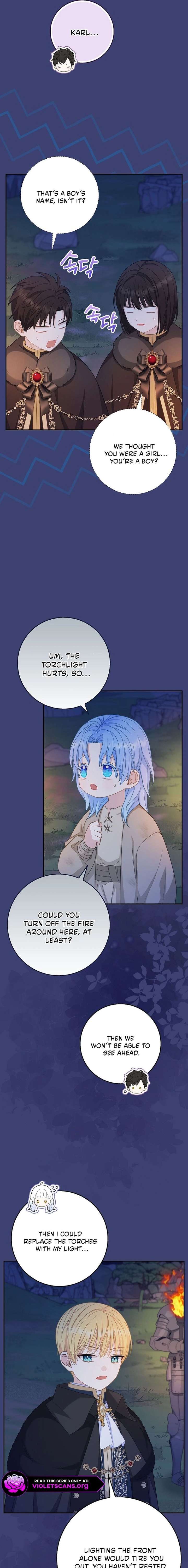 Baby Snow Leopard of the Black Leopard Family Chapter 56 - Page 15