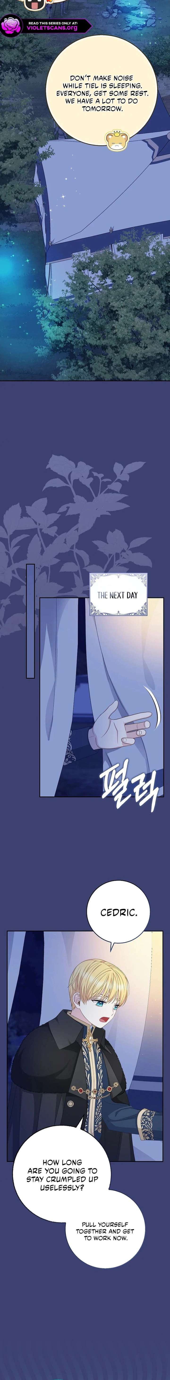 Baby Snow Leopard of the Black Leopard Family Chapter 58 - Page 8