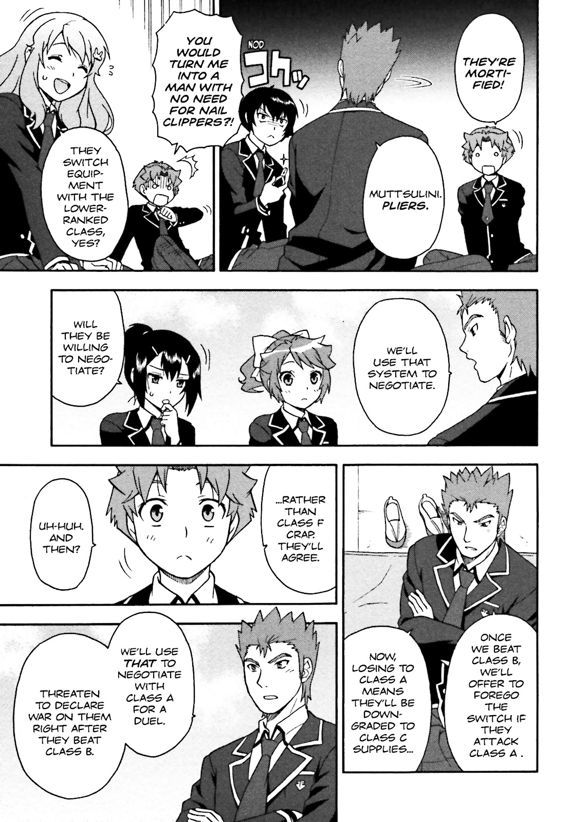 Baka & Test - Summon the Beasts Chapter 5 - Page 23