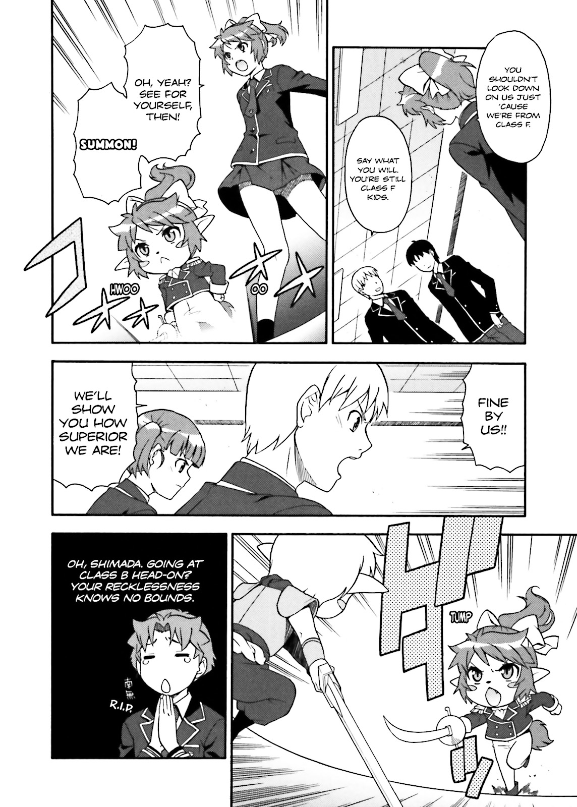 Baka & Test - Summon the Beasts Chapter 7 - Page 12