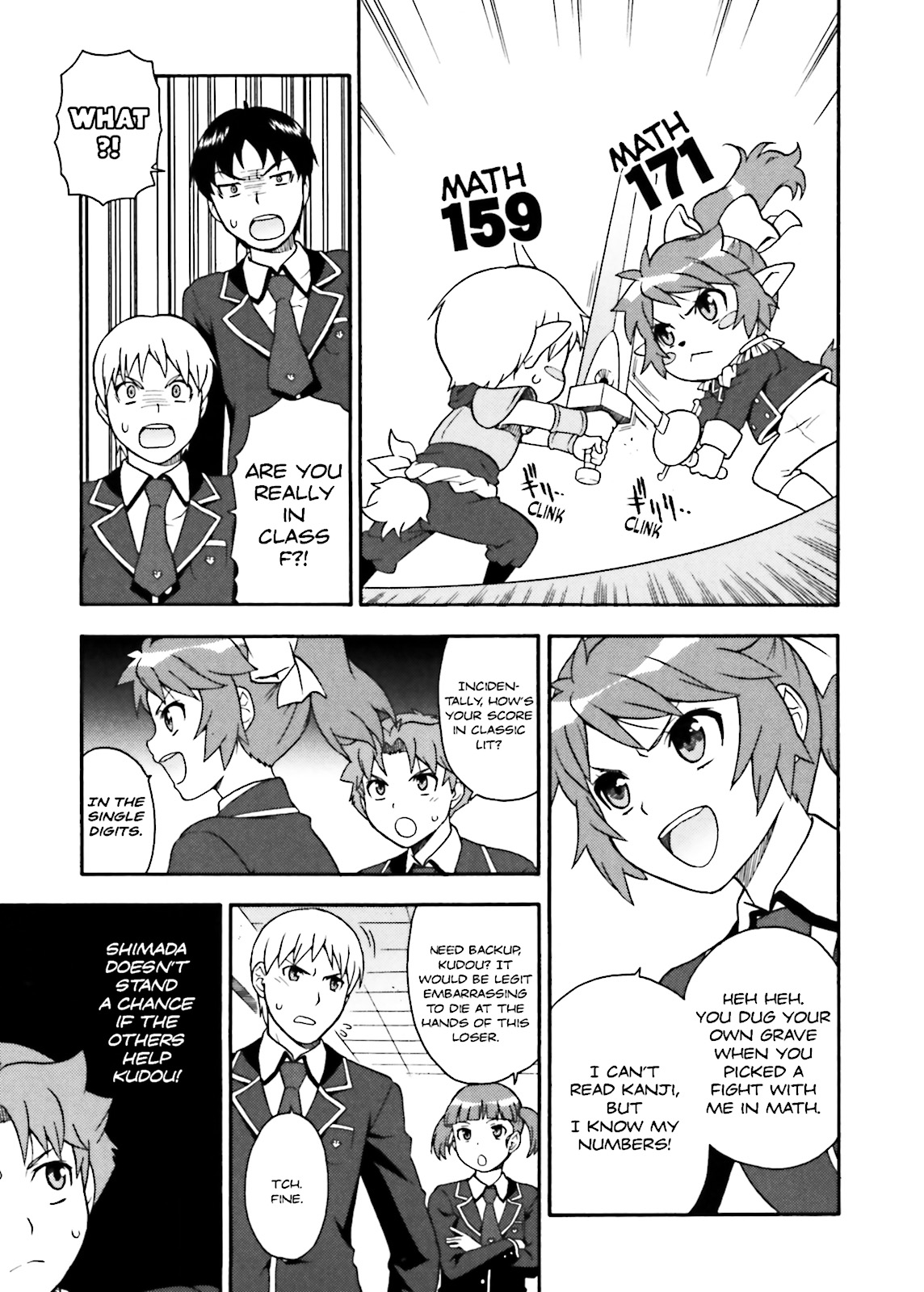 Baka & Test - Summon the Beasts Chapter 7 - Page 13