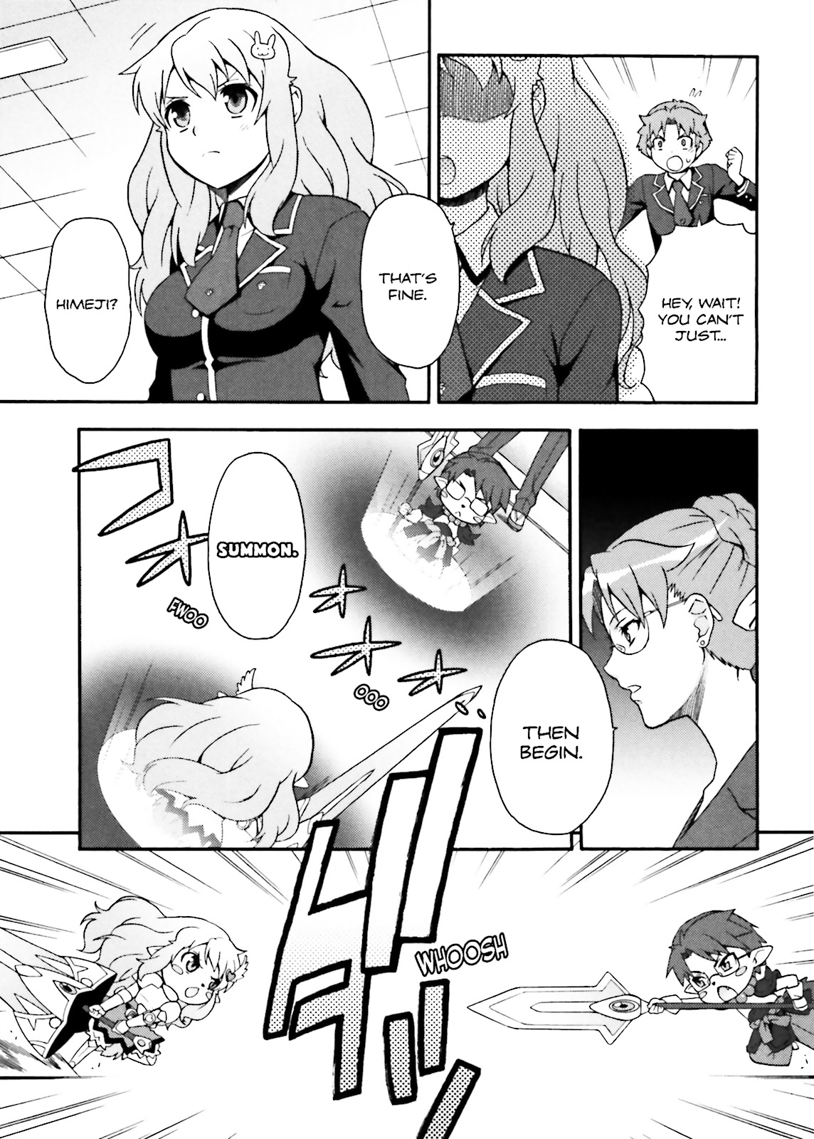 Baka & Test - Summon the Beasts Chapter 10 - Page 13