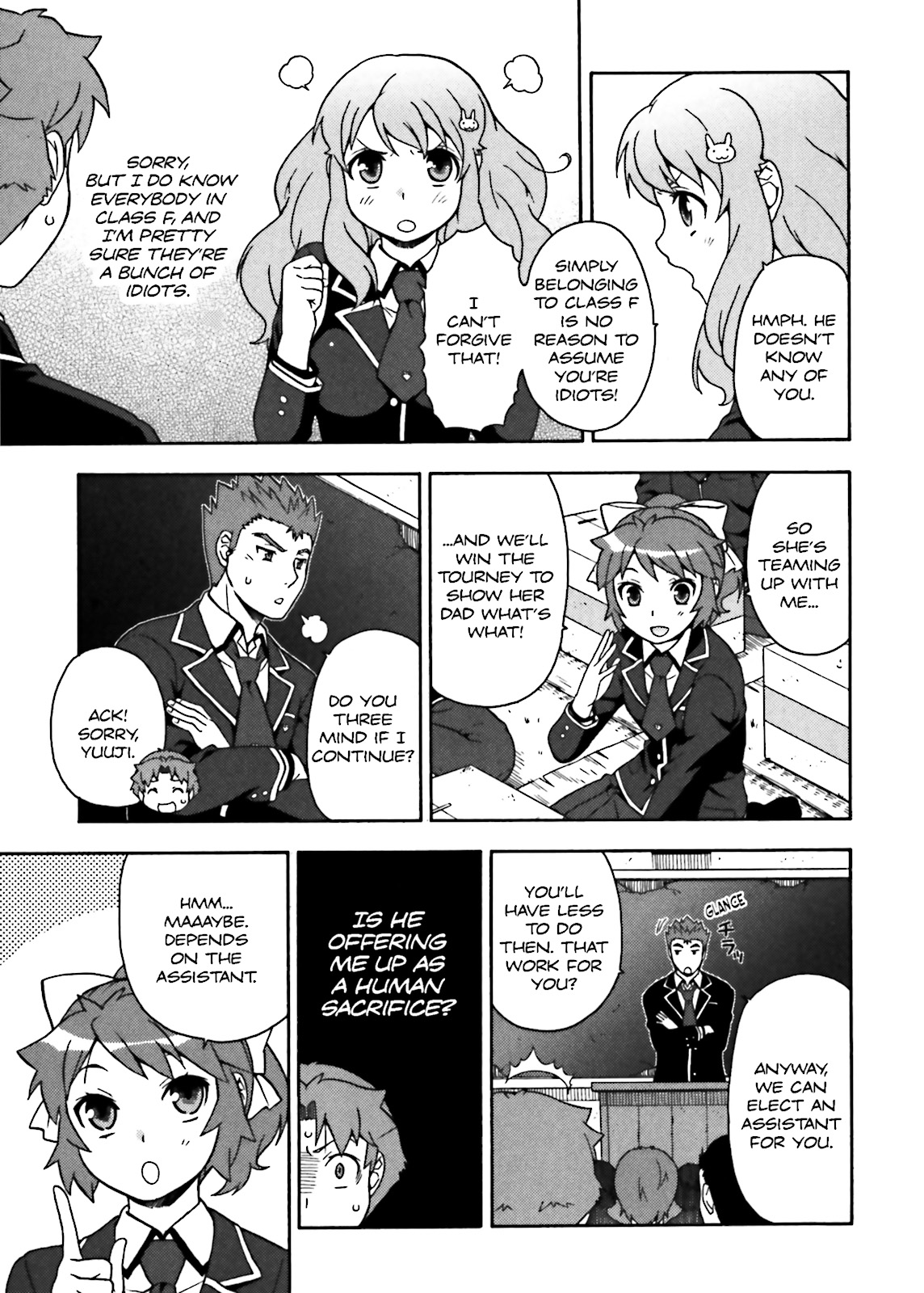 Baka & Test - Summon the Beasts Chapter 11 - Page 16