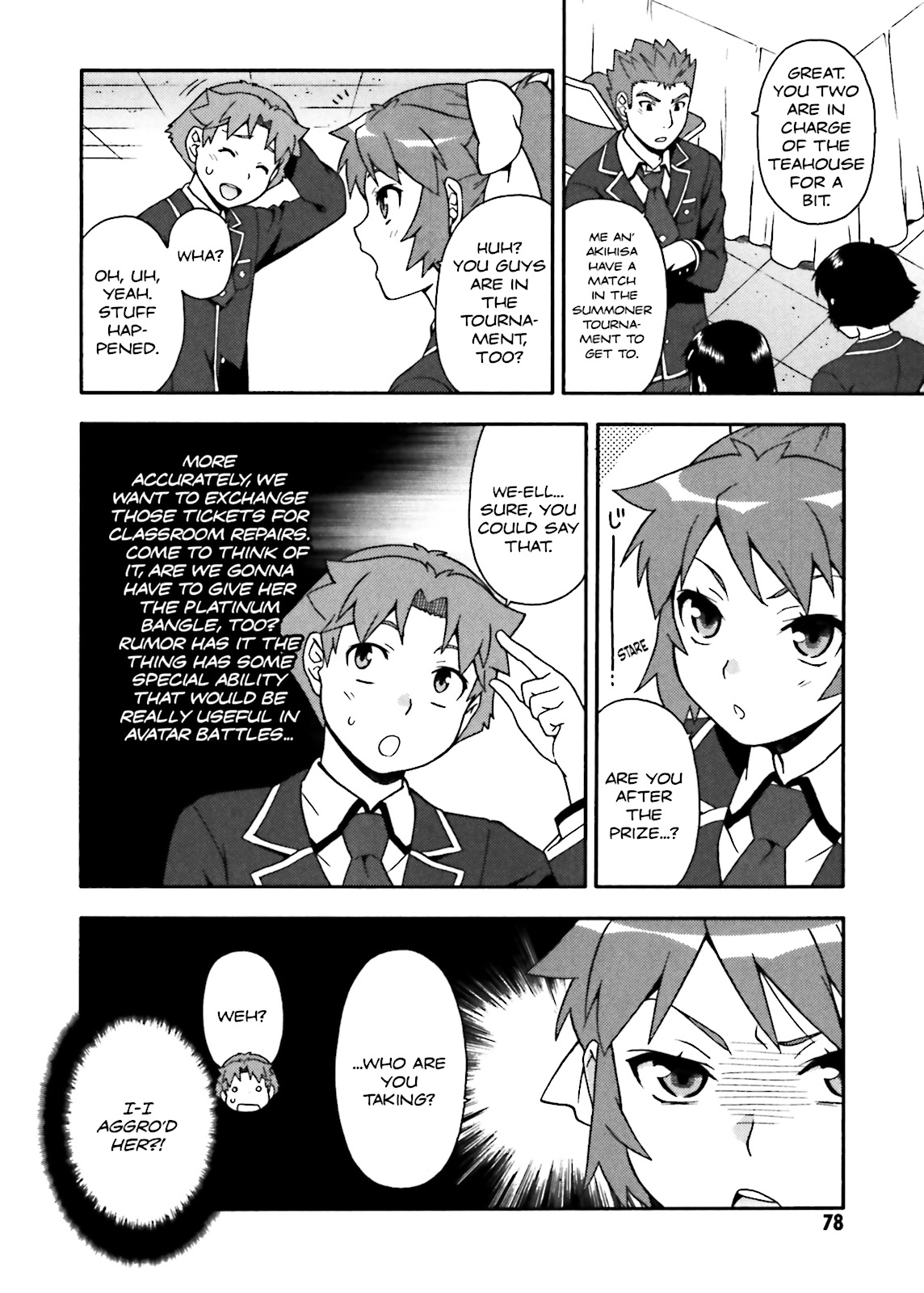 Baka & Test - Summon the Beasts Chapter 13 - Page 10