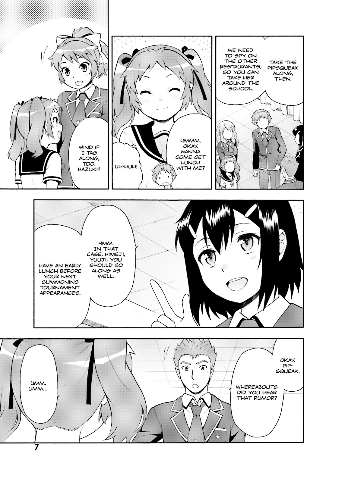 Baka & Test - Summon the Beasts Chapter 16 - Page 8