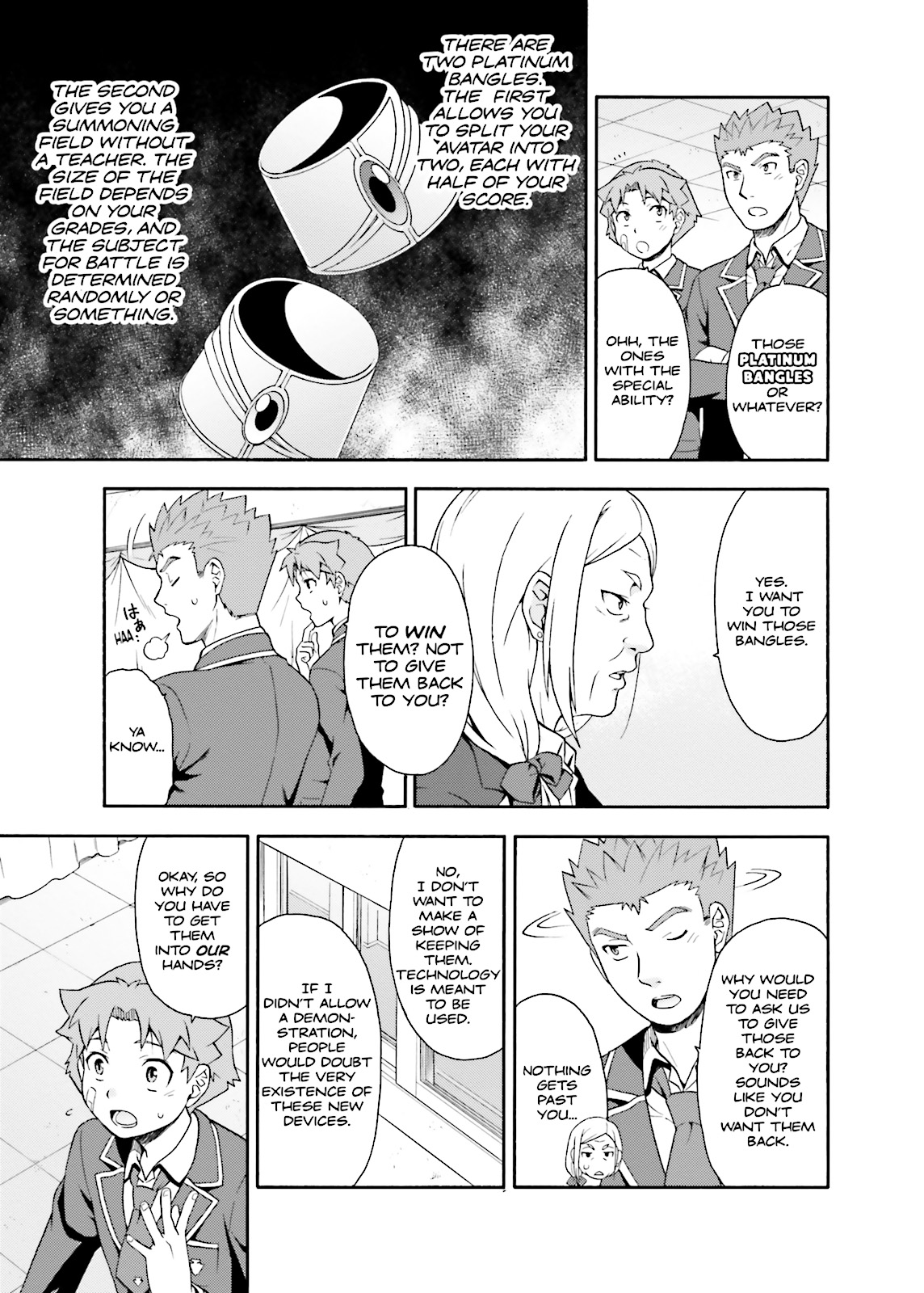 Baka & Test - Summon the Beasts Chapter 19 - Page 21