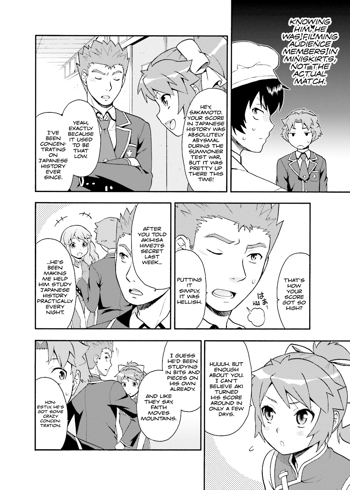 Baka & Test - Summon the Beasts Chapter 20 - Page 25