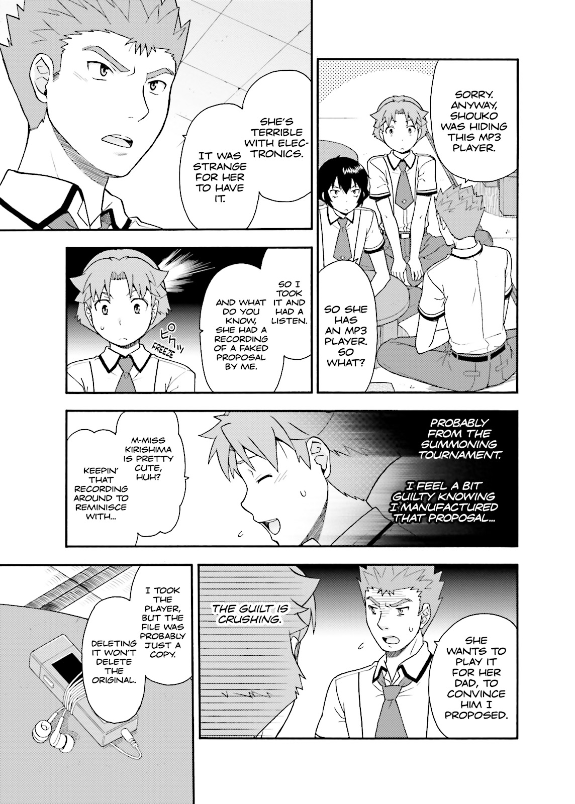 Baka & Test - Summon the Beasts Chapter 28 - Page 22