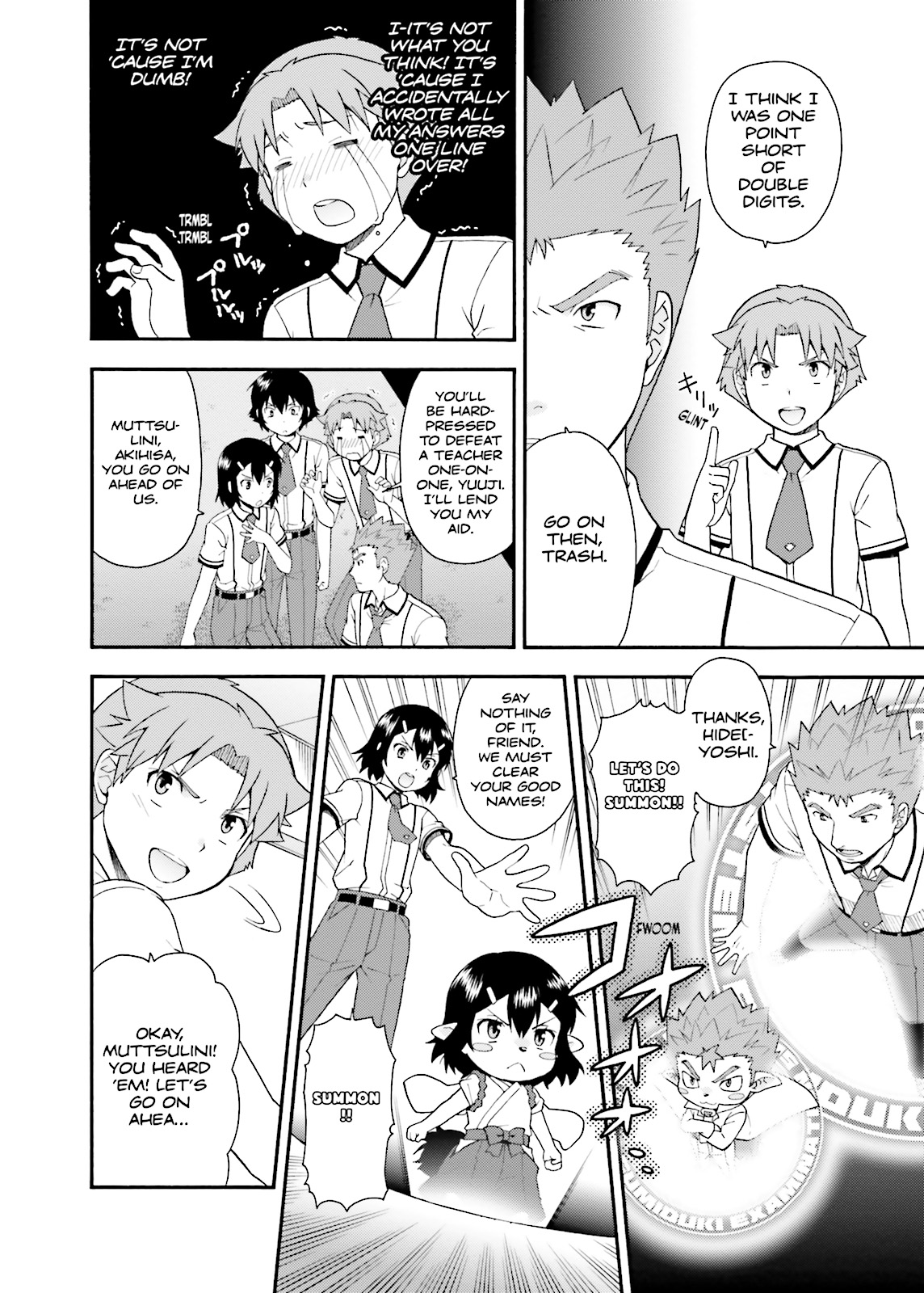 Baka & Test - Summon the Beasts Chapter 30 - Page 12