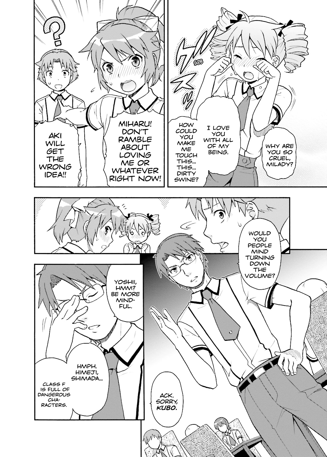 Baka & Test - Summon the Beasts Chapter 31 - Page 10