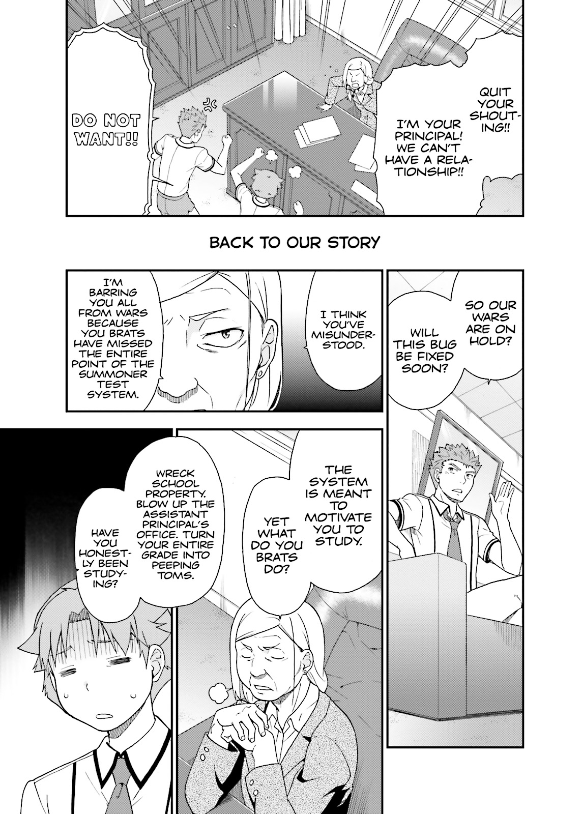 Baka & Test - Summon the Beasts Chapter 50 - Page 9