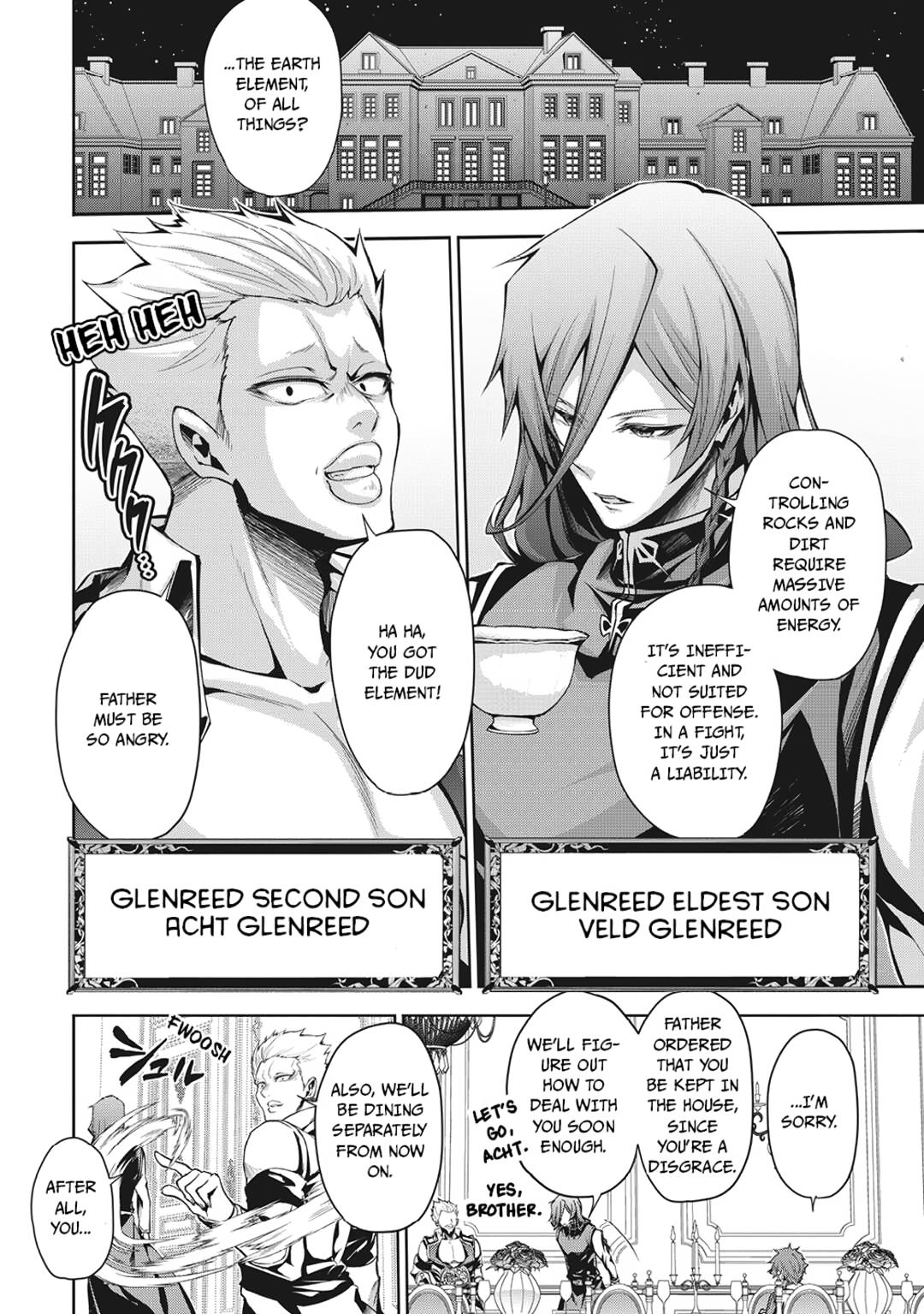 Banished to the Frontier for My Useless Earth Magic—Now I'm Developing My Territory Aggressively! Chapter 1 - Page 8