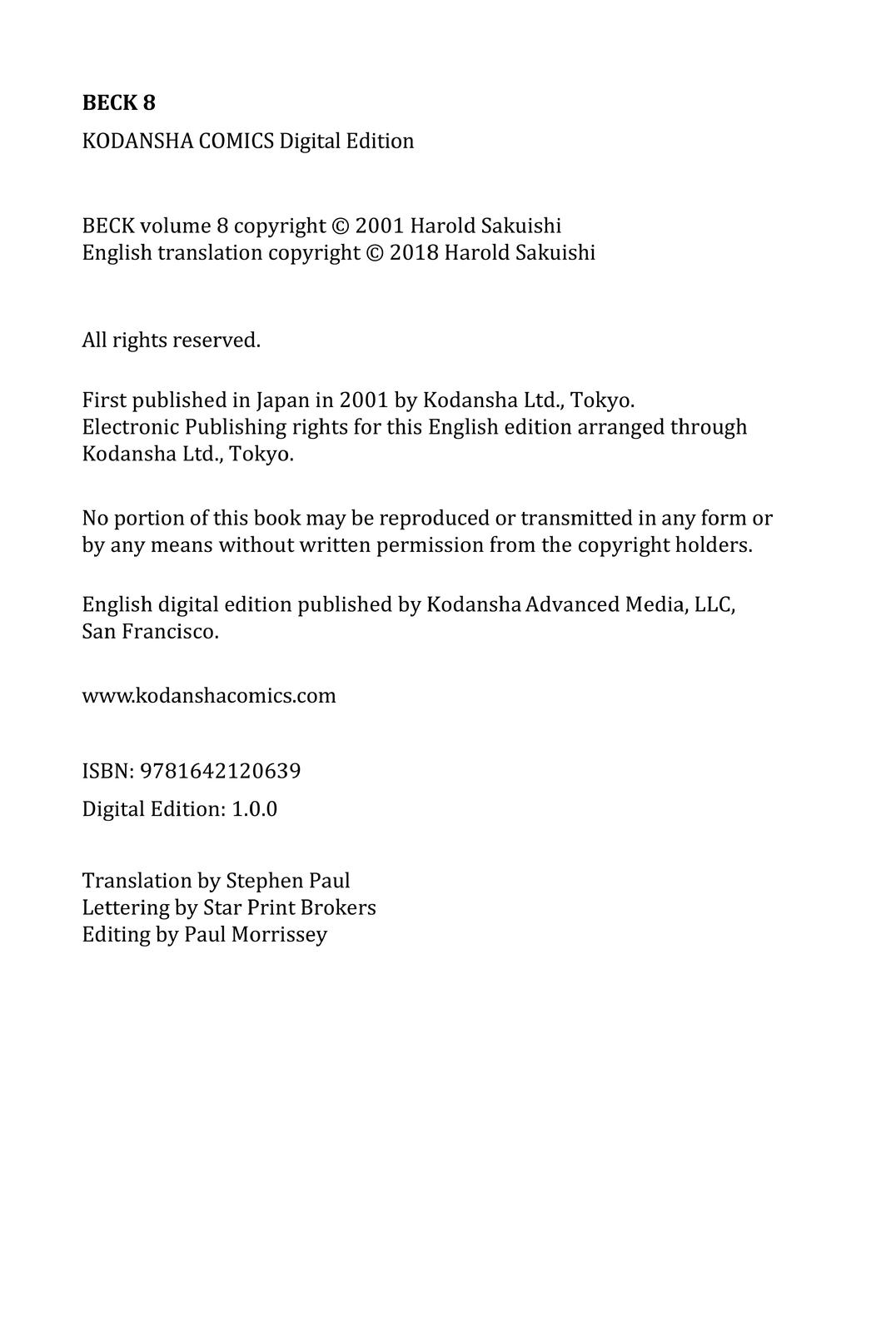 Beck - Mongolian Chop Squad Chapter 22 - Page 5