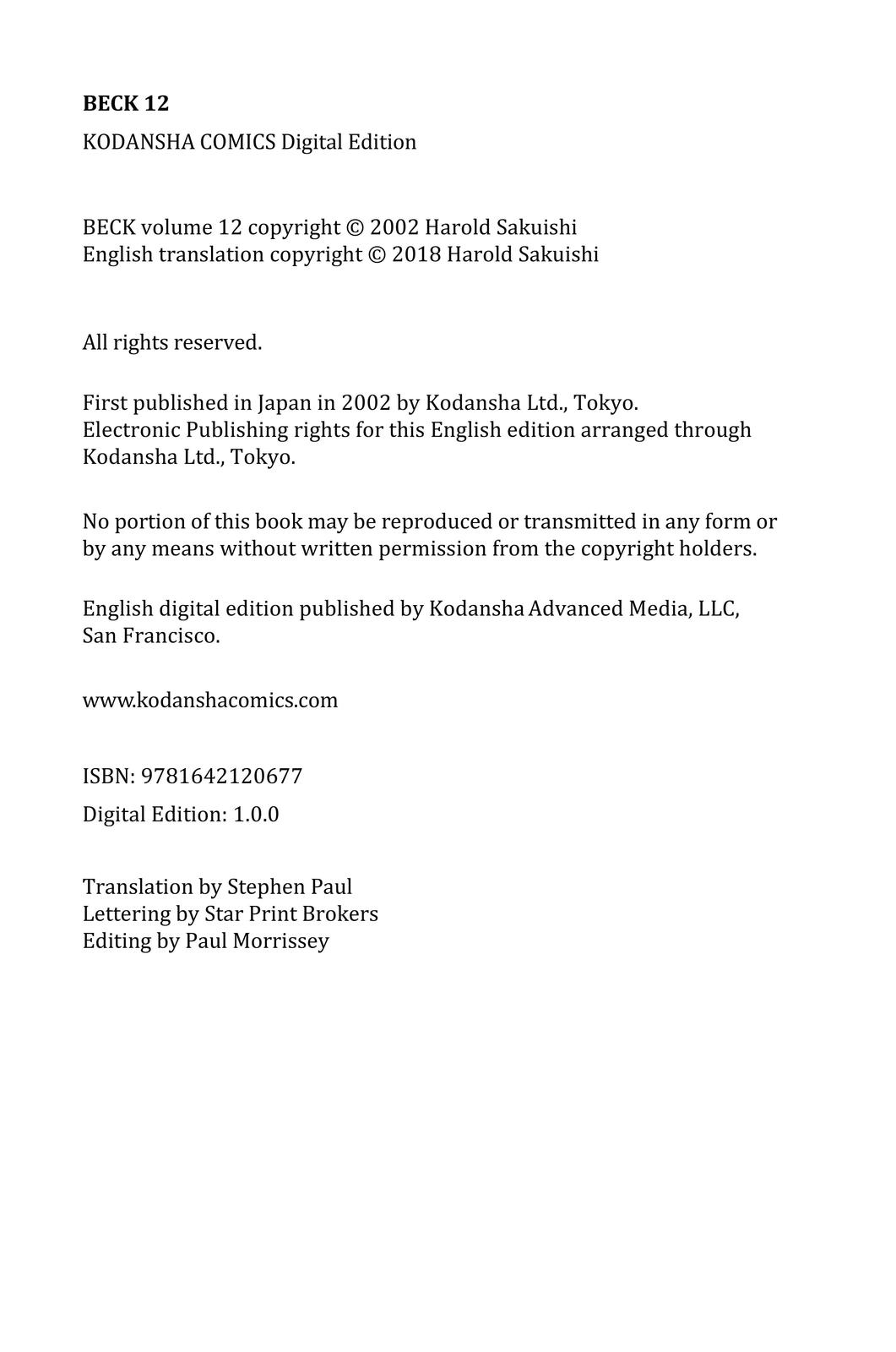 Beck - Mongolian Chop Squad Chapter 34 - Page 5