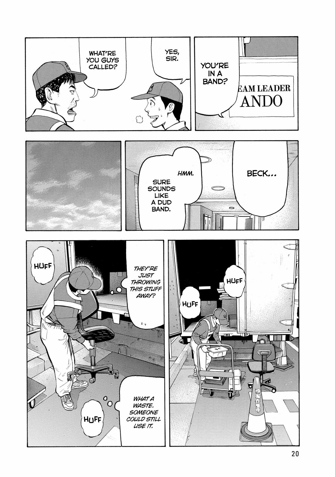 Beck - Mongolian Chop Squad Chapter 46 - Page 21