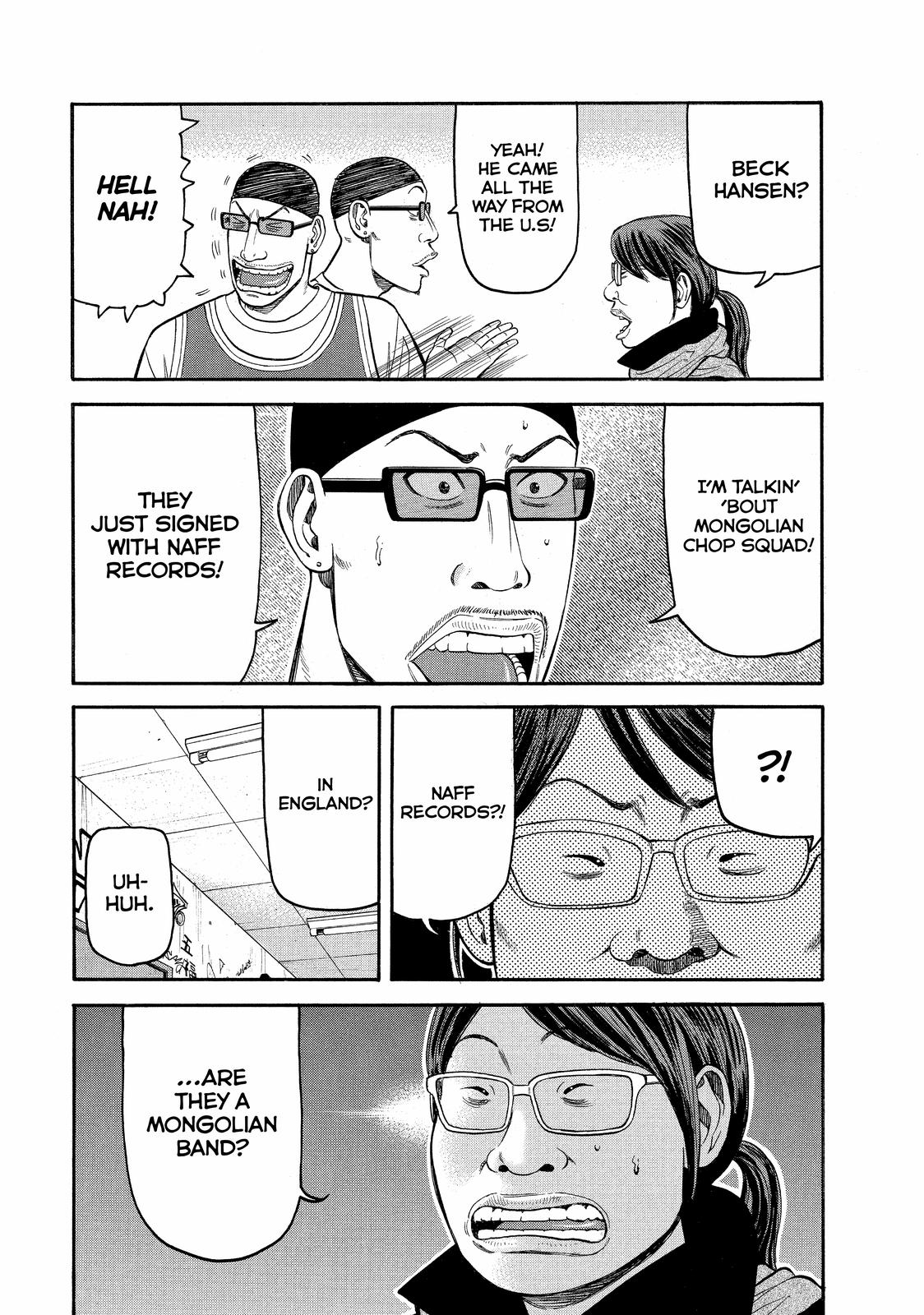 Beck - Mongolian Chop Squad Chapter 62 - Page 37