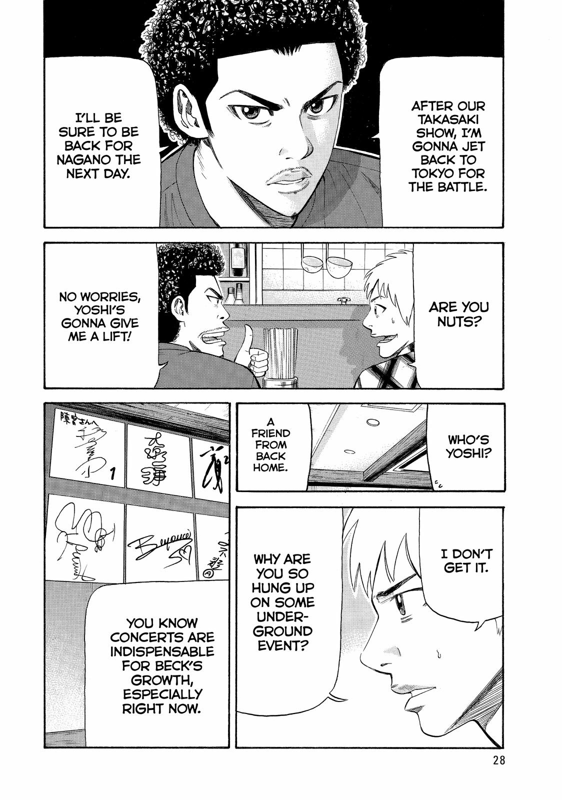 Beck - Mongolian Chop Squad Chapter 73 - Page 29