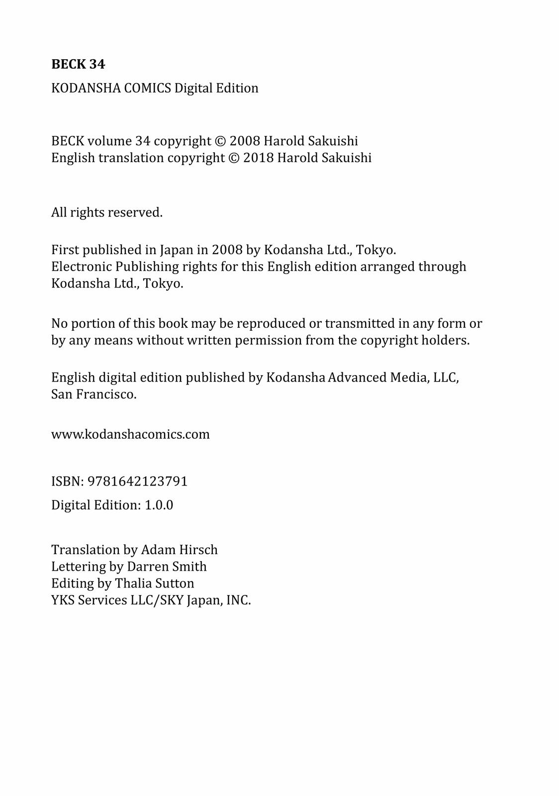 Beck - Mongolian Chop Squad Chapter 101.5 - Page 79