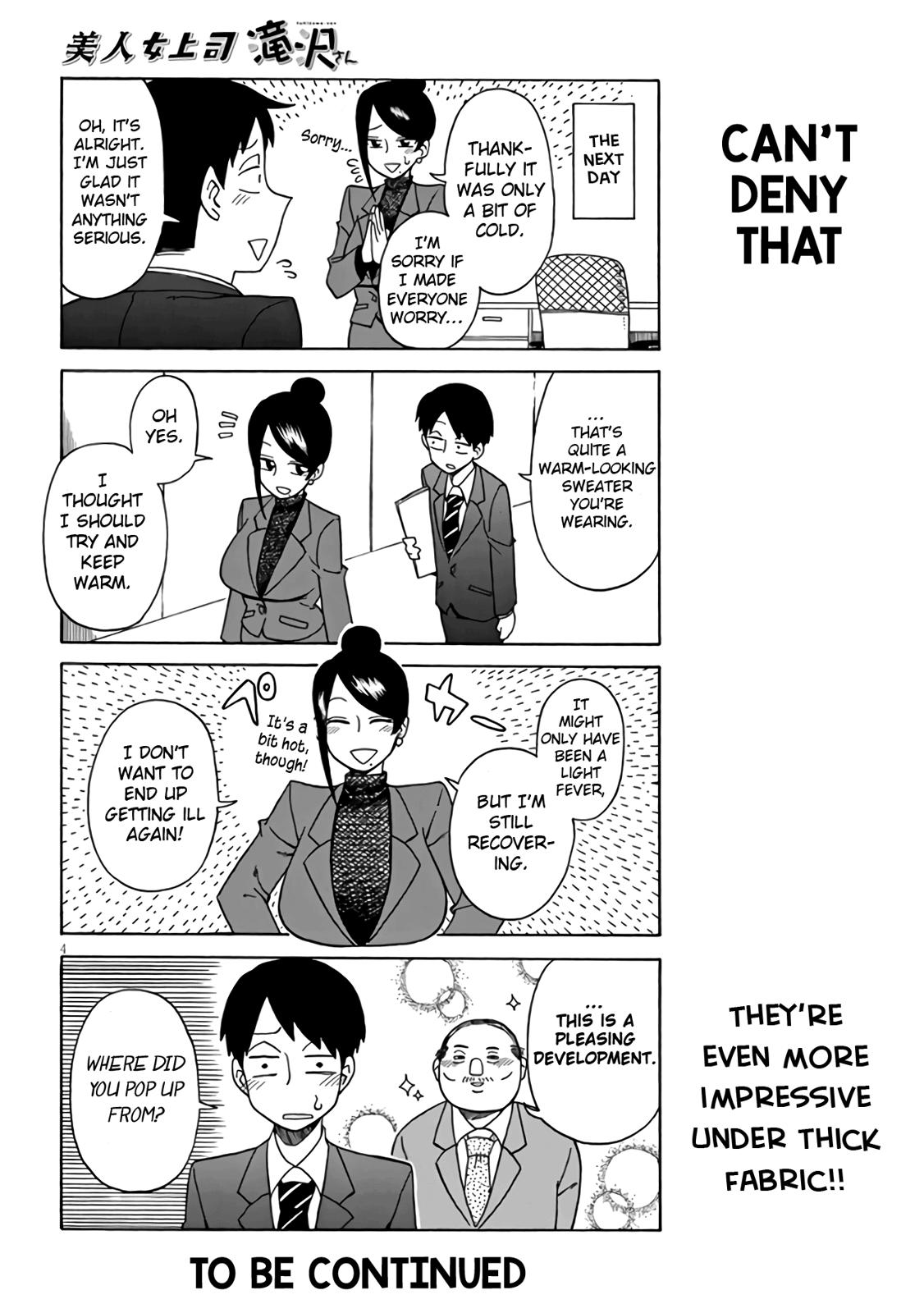 Bijin Onna Joushi Takizawa-san Chapter 4 - Page 4