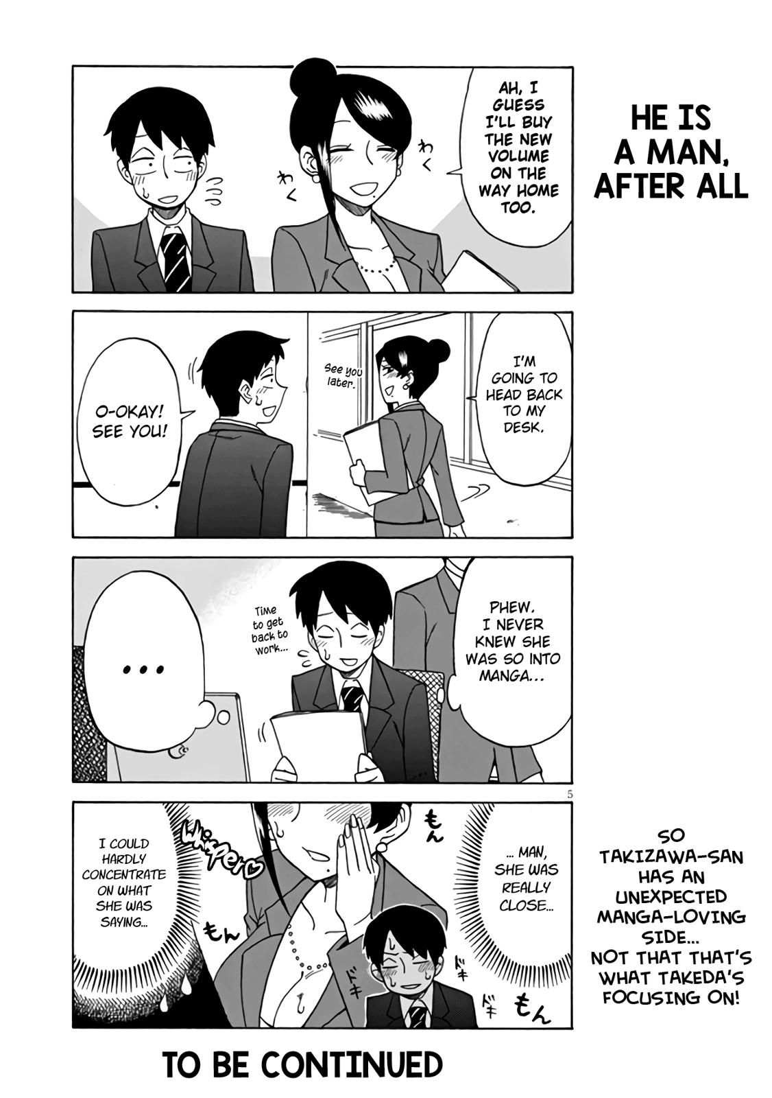 Bijin Onna Joushi Takizawa-san Chapter 7 - Page 5