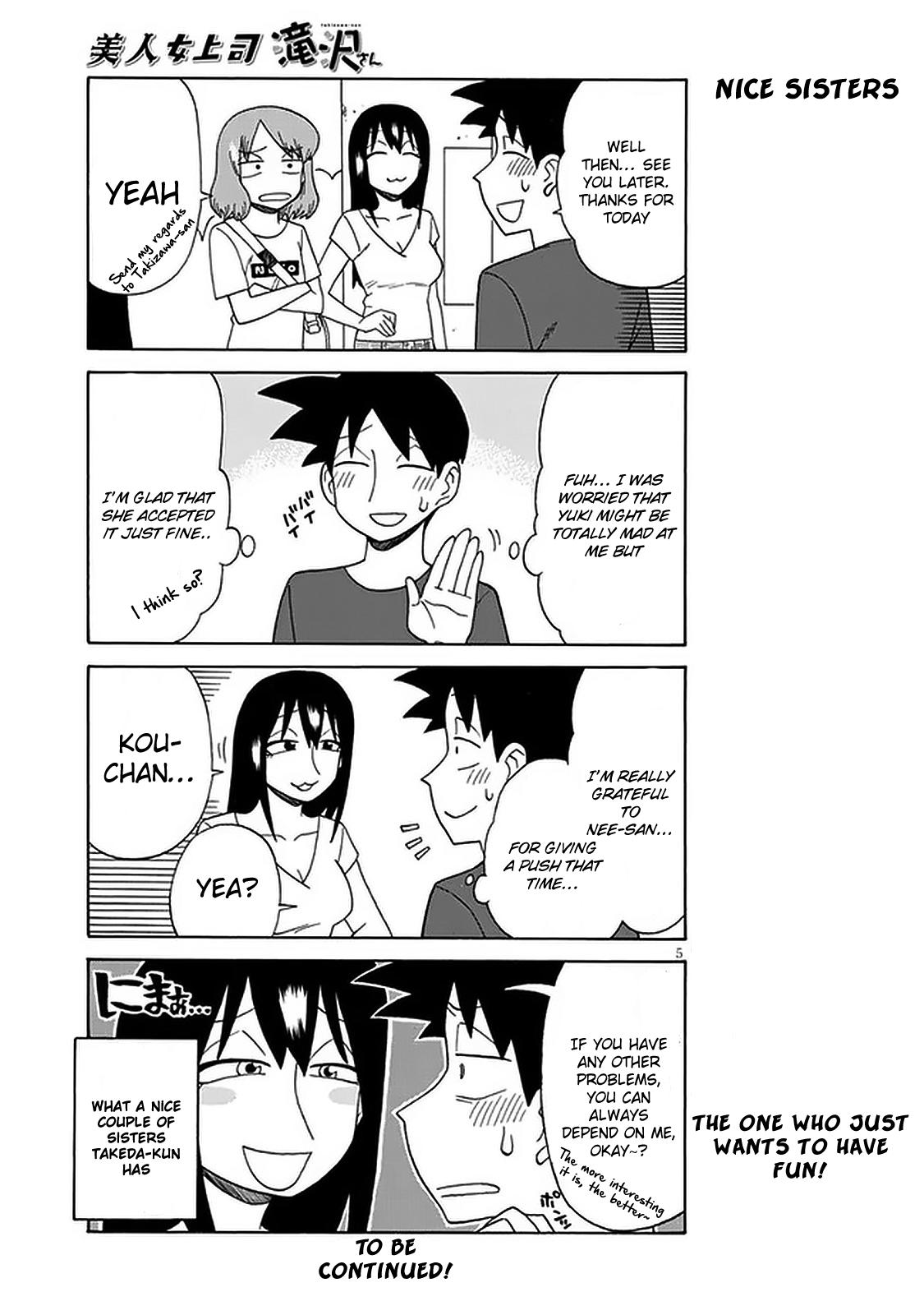 Bijin Onna Joushi Takizawa-san Chapter 99 - Page 5