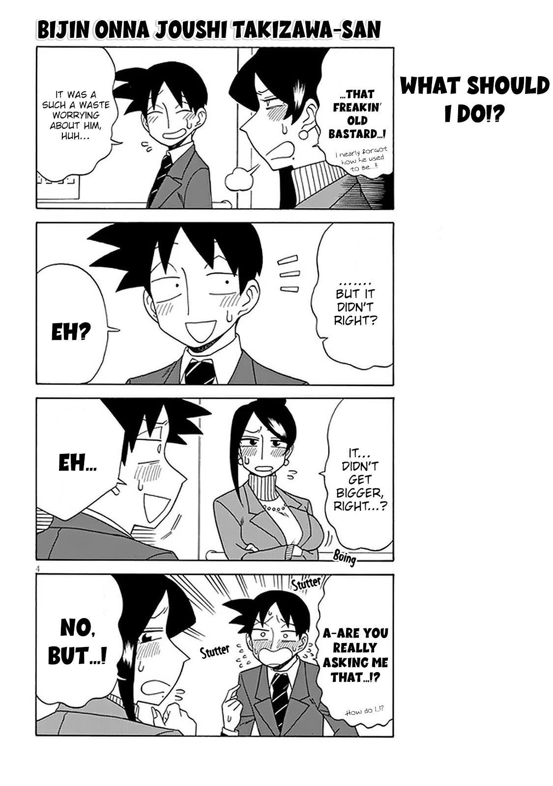 Bijin Onna Joushi Takizawa-san Chapter 105 - Page 4