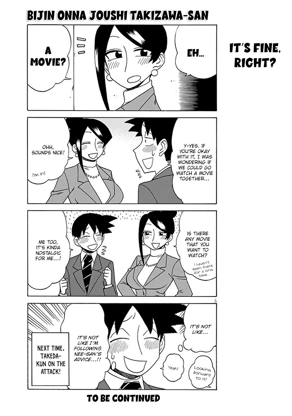 Bijin Onna Joushi Takizawa-san Chapter 108 - Page 5