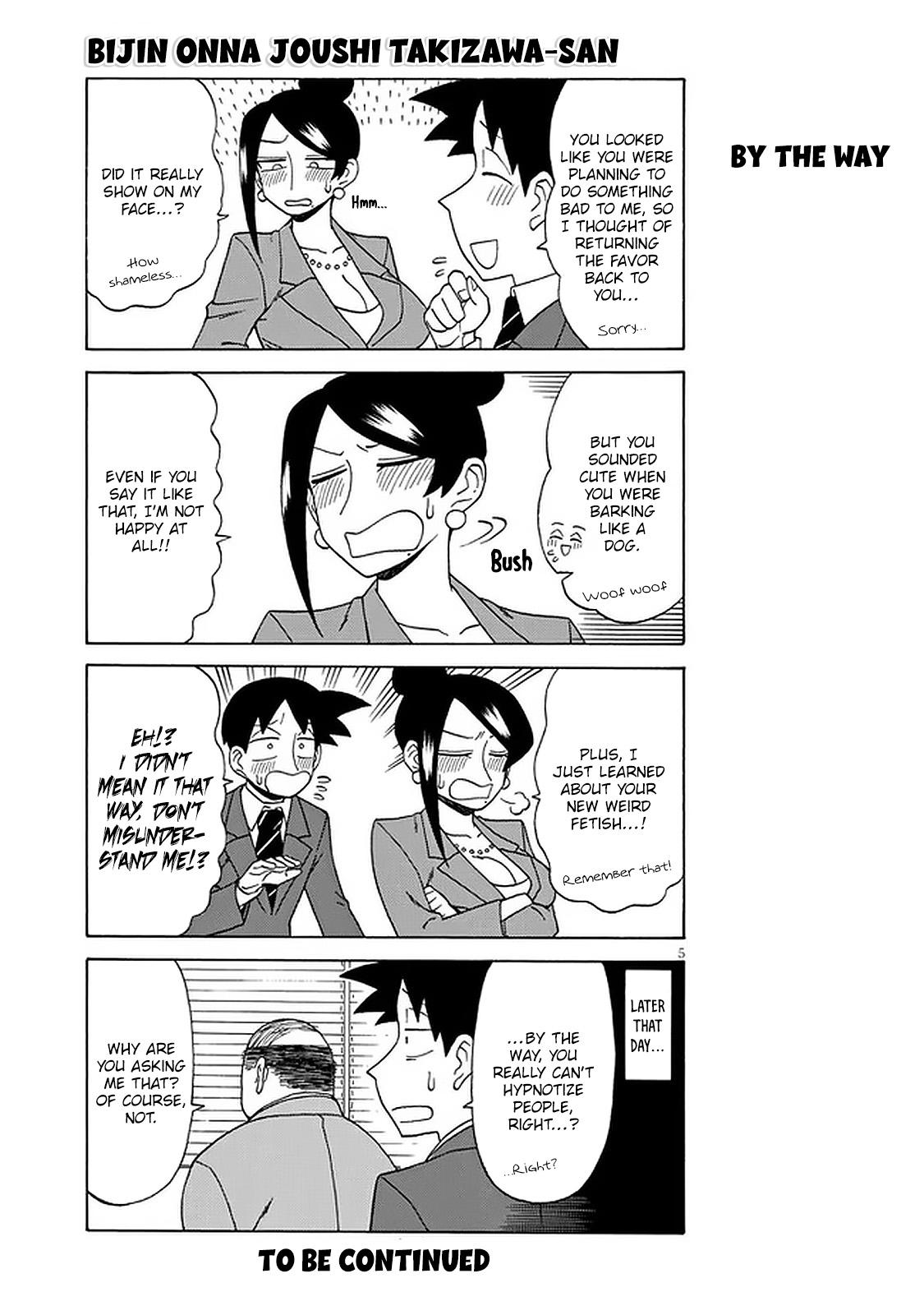 Bijin Onna Joushi Takizawa-san Chapter 113 - Page 5