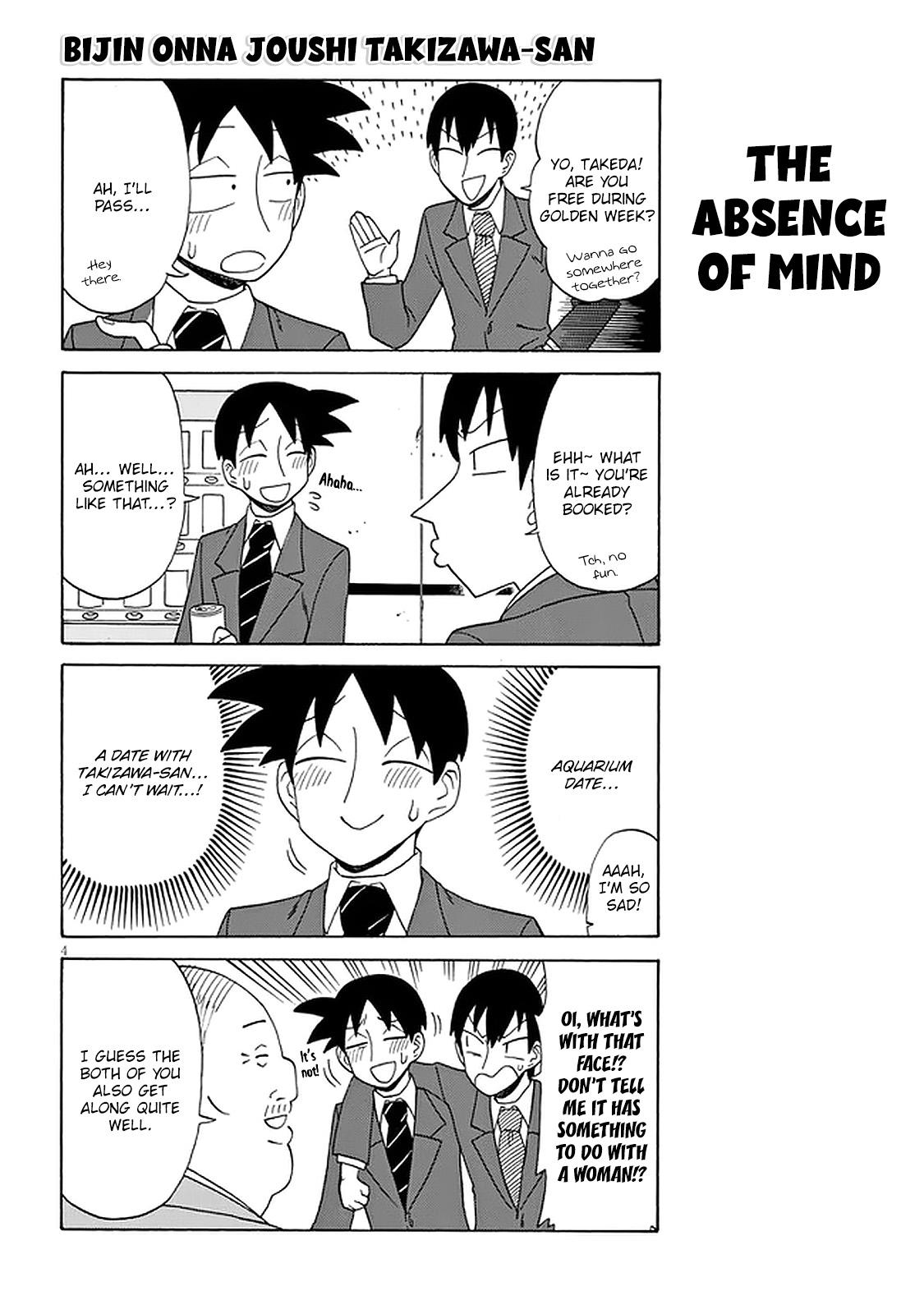 Bijin Onna Joushi Takizawa-san Chapter 115 - Page 4