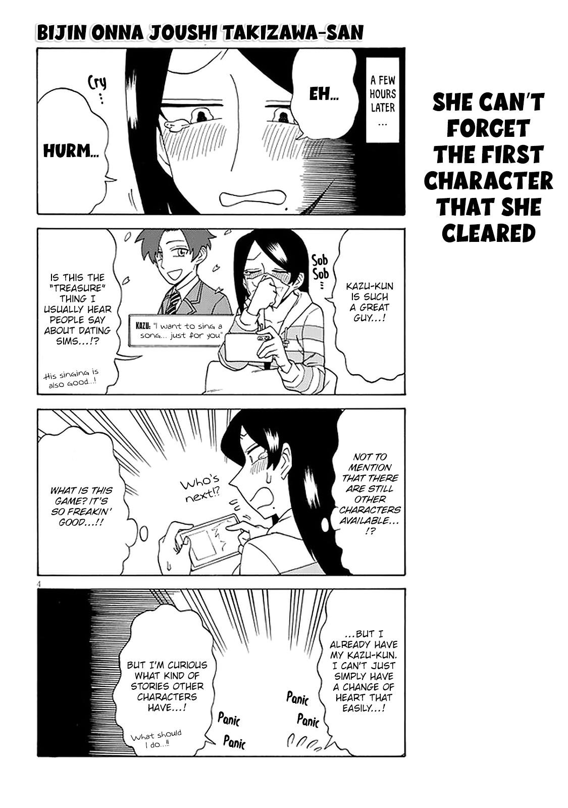 Bijin Onna Joushi Takizawa-san Chapter 117 - Page 4