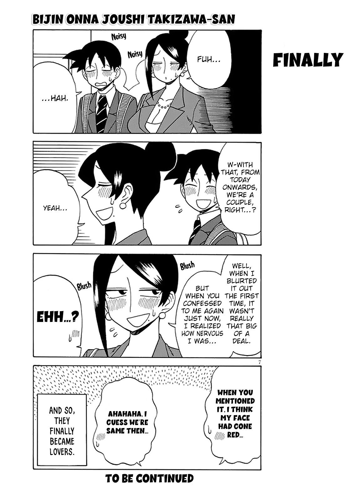 Bijin Onna Joushi Takizawa-san Chapter 118 - Page 7