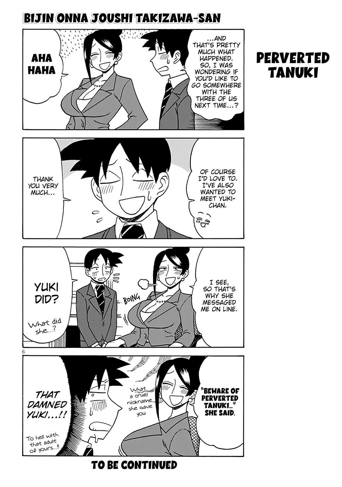 Bijin Onna Joushi Takizawa-san Chapter 123 - Page 6