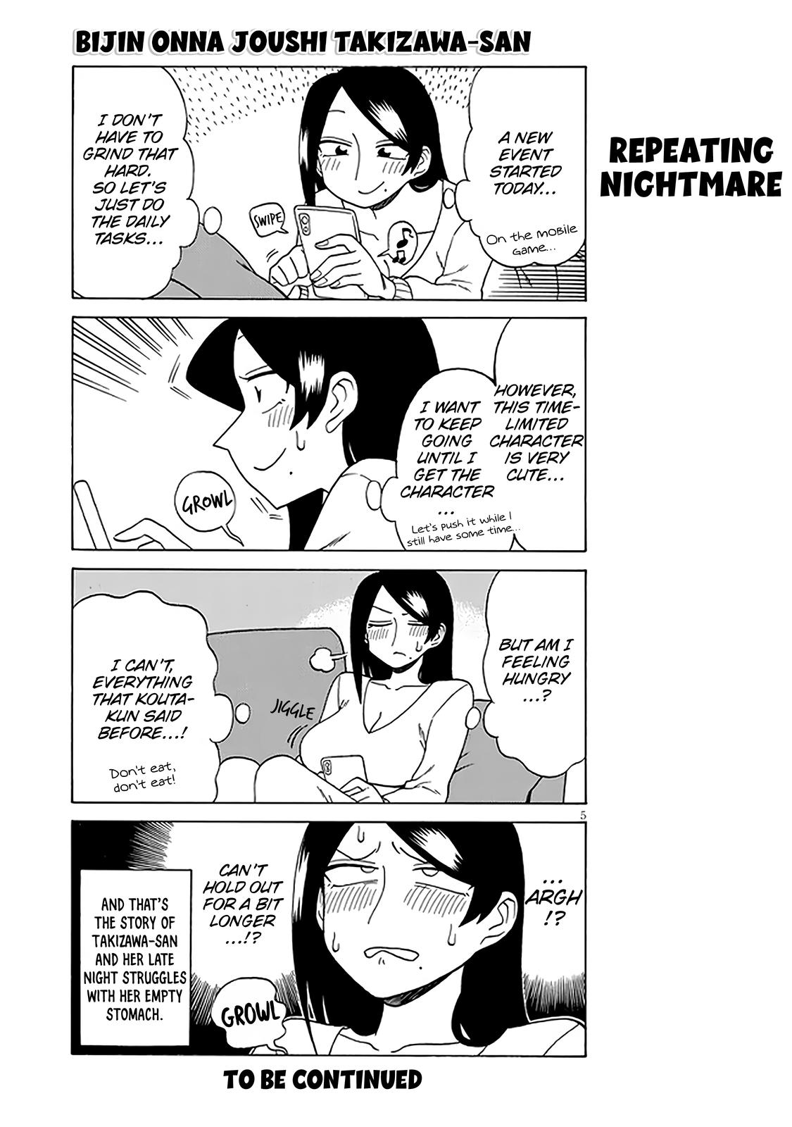 Bijin Onna Joushi Takizawa-san Chapter 127 - Page 5