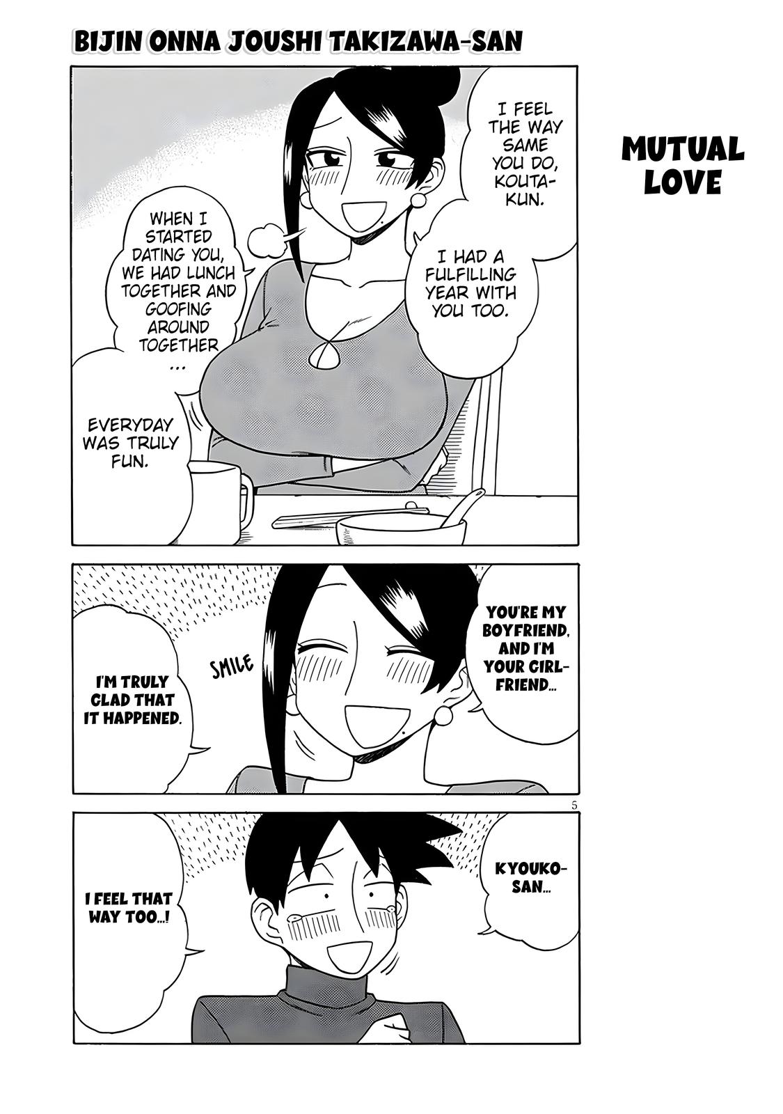 Bijin Onna Joushi Takizawa-san Chapter 129 - Page 5