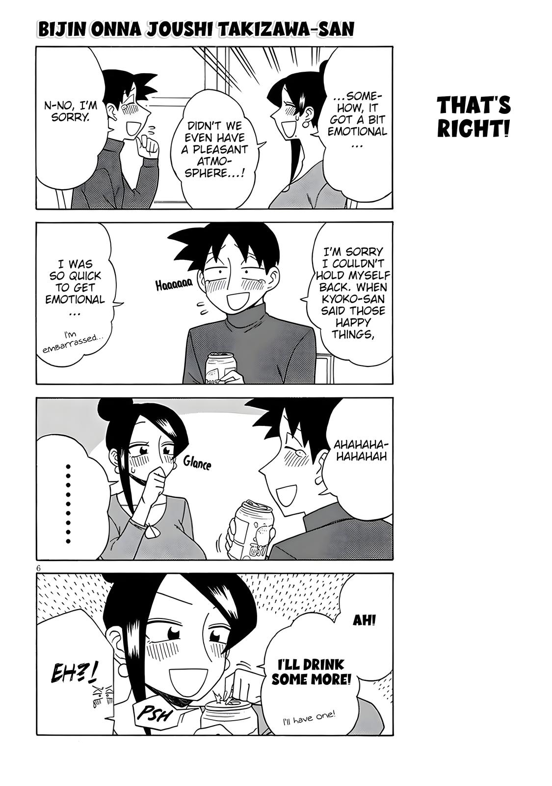 Bijin Onna Joushi Takizawa-san Chapter 129 - Page 6