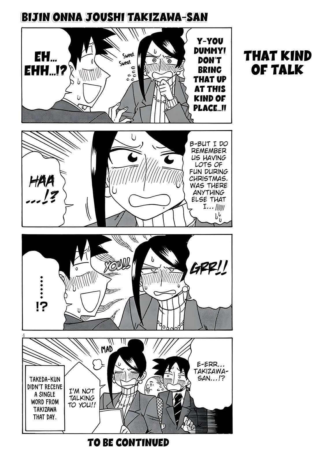 Bijin Onna Joushi Takizawa-san Chapter 131 - Page 4