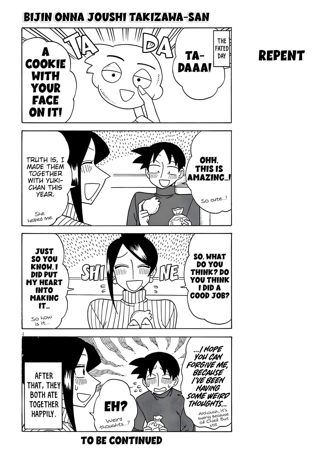 Bijin Onna Joushi Takizawa-san Chapter 132 - Page 4