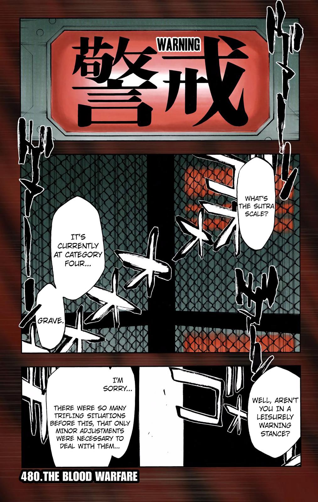 Bleach (Color) Chapter 480 - Page 4