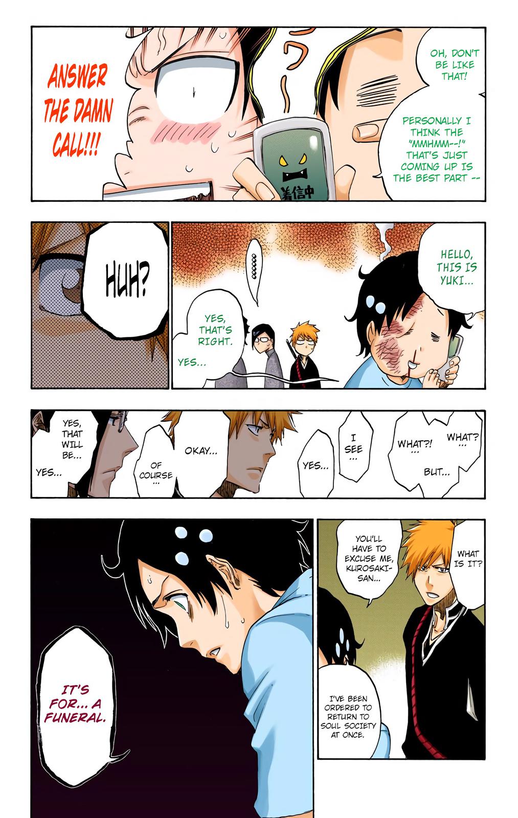 Bleach (Color) Chapter 485 - Page 8
