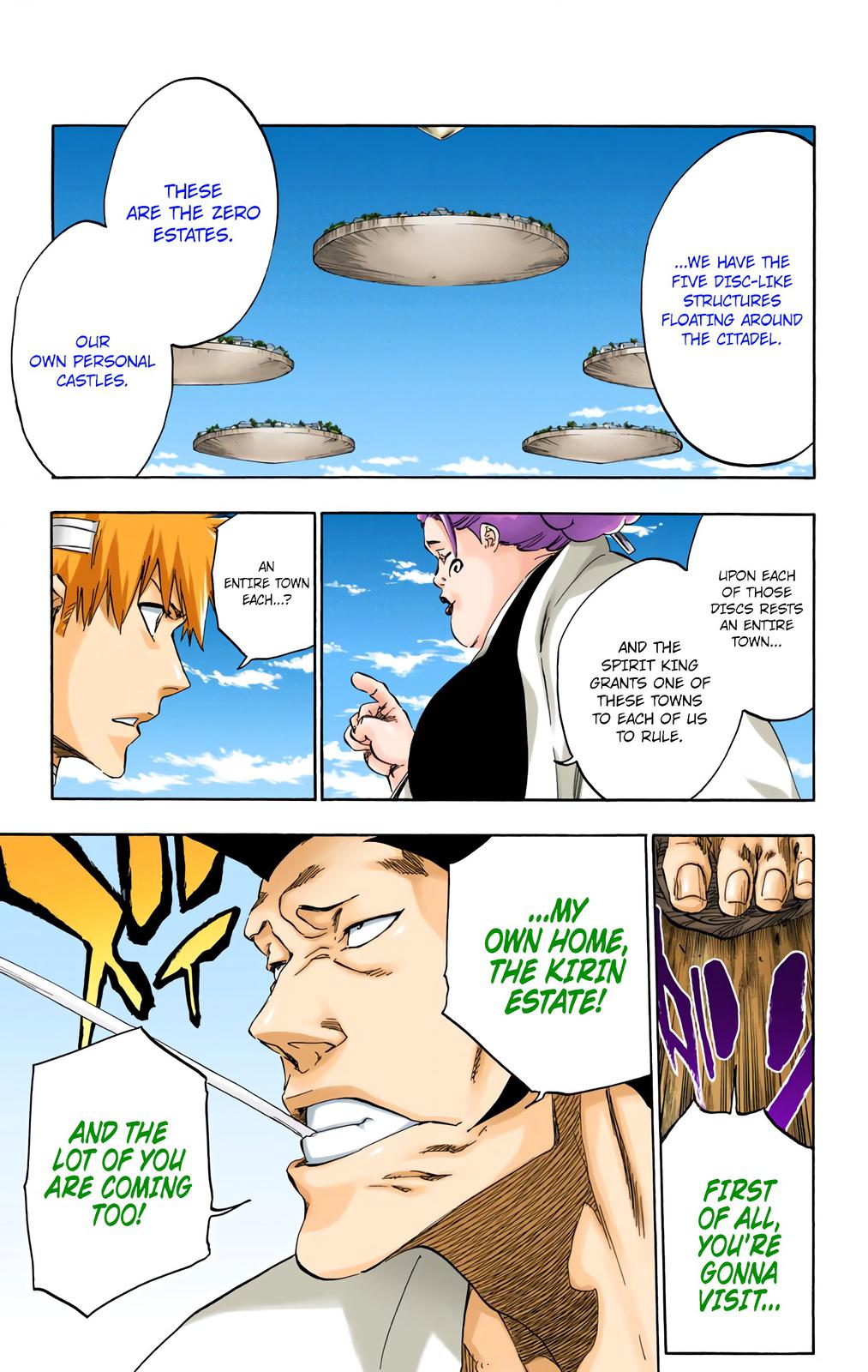 Bleach (Color) Chapter 519 - Page 9