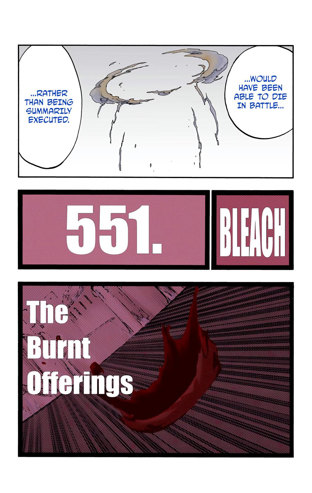 Bleach (Color) Chapter 551 - Page 7