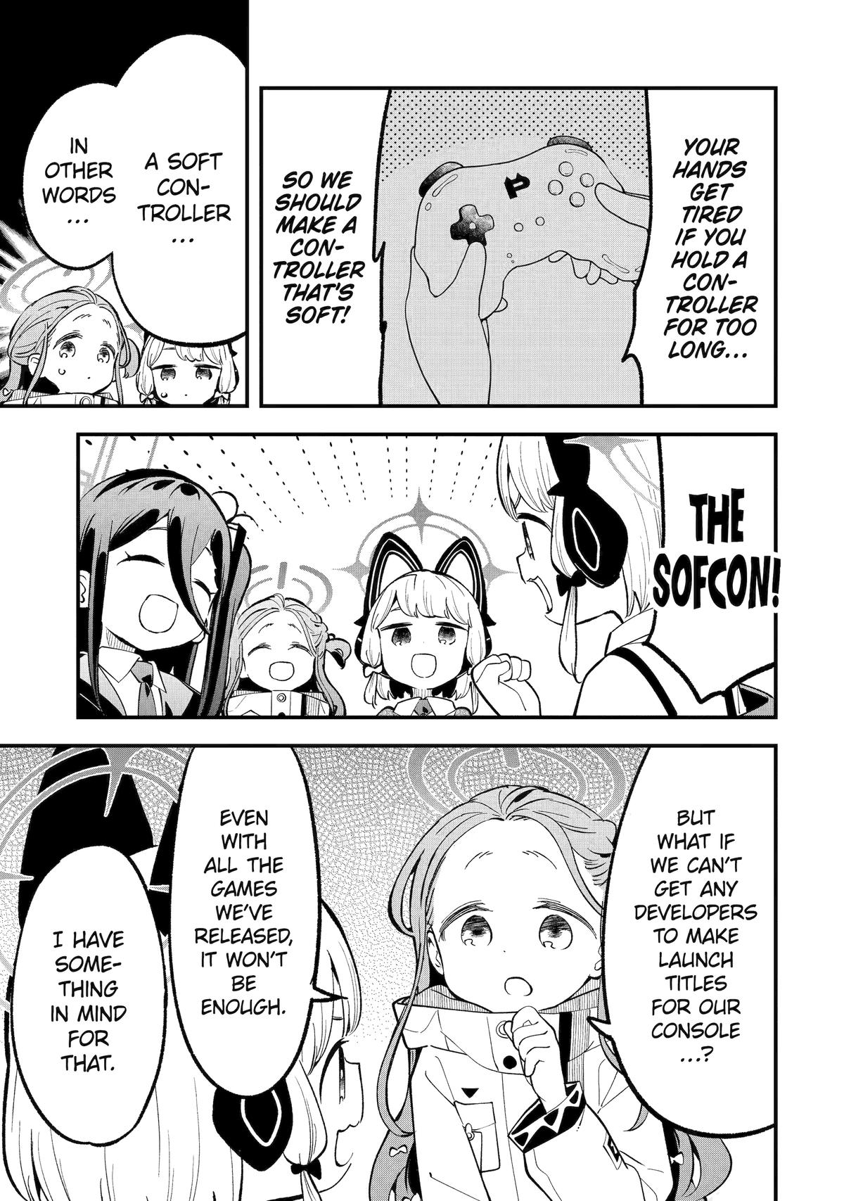 Blue Archive: The Grand Adventure of the Game Development Department Chapter 31 - Page 5